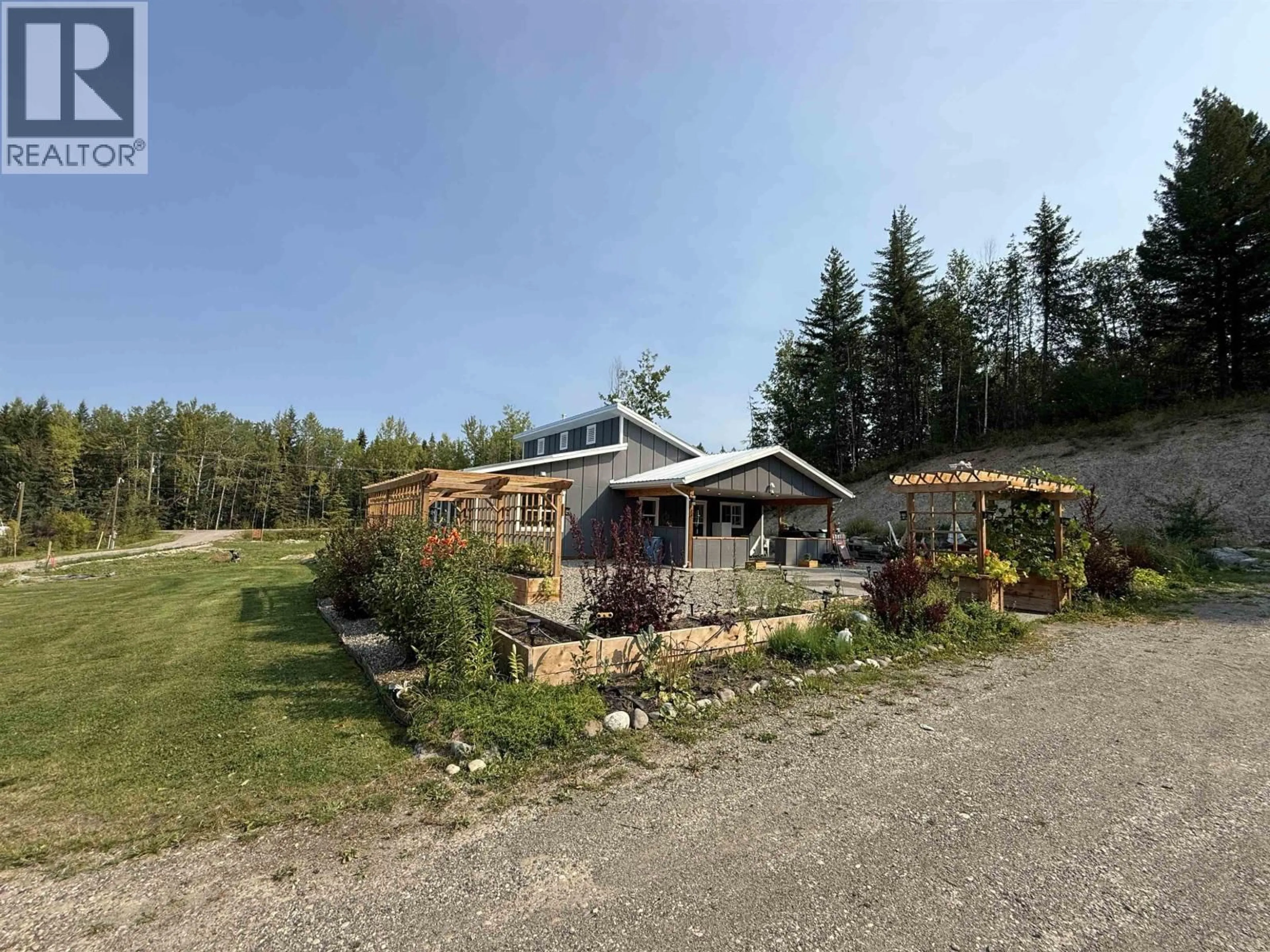 A pic from outside/outdoor area/front of a property/back of a property/a pic from drone, unknown for 1962 SALES ROAD, Quesnel British Columbia V2J6C1