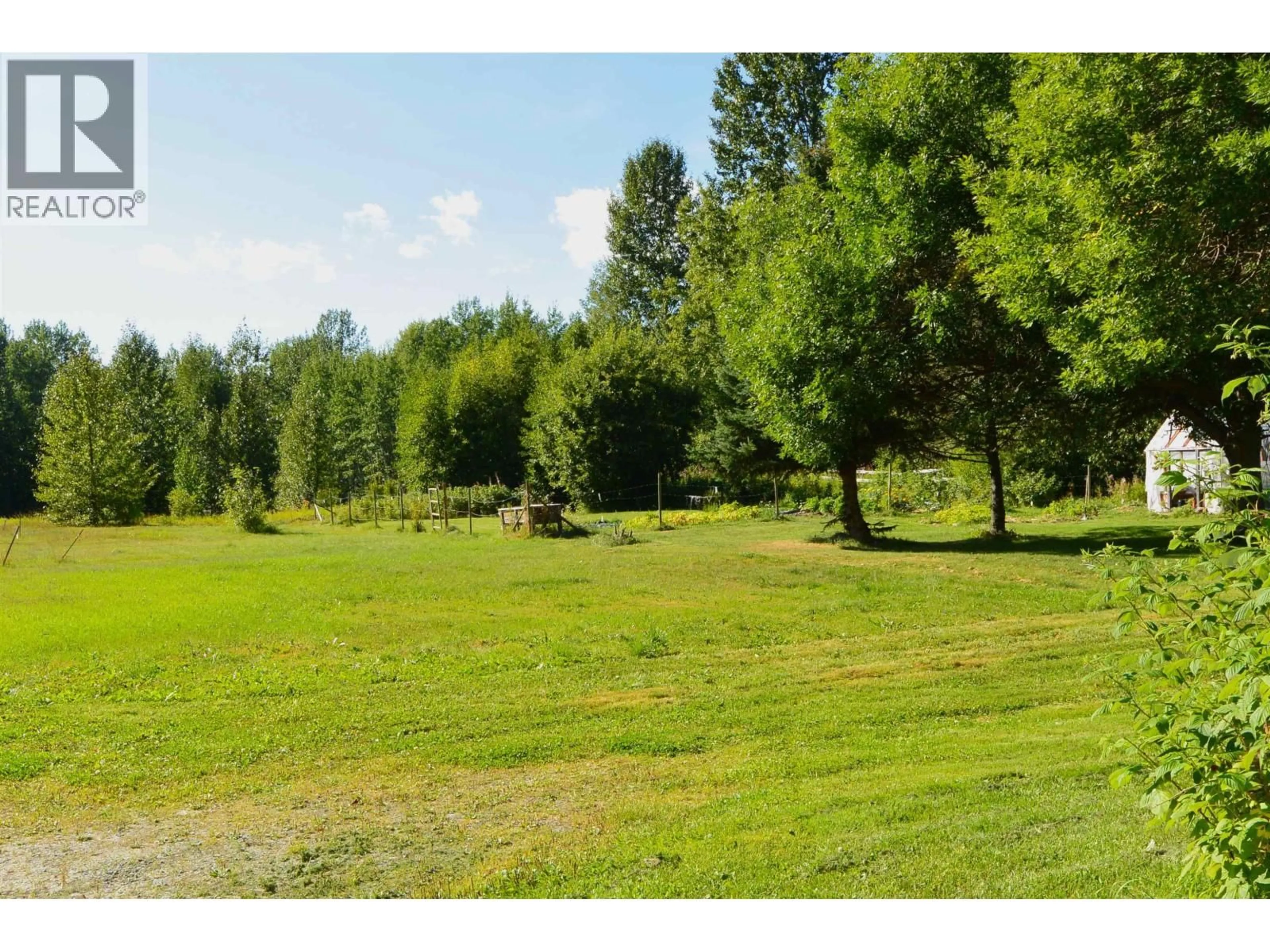 A pic from outside/outdoor area/front of a property/back of a property/a pic from drone, forest/trees view for 1555 ALDOUS STREET, Hazelton British Columbia V0J2J1