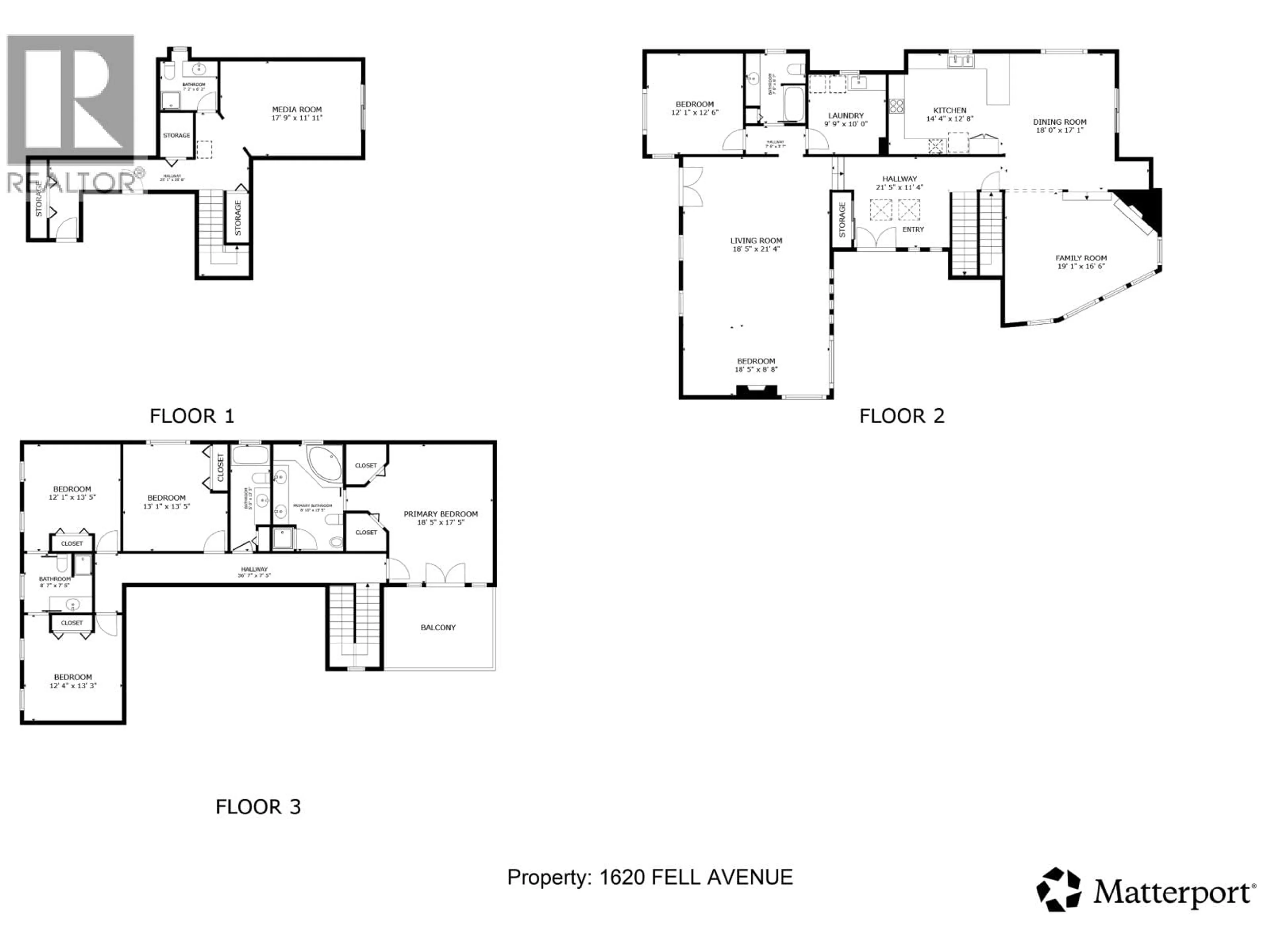 Floor plan for 1620 FELL AVENUE, Burnaby British Columbia V5B3Z5
