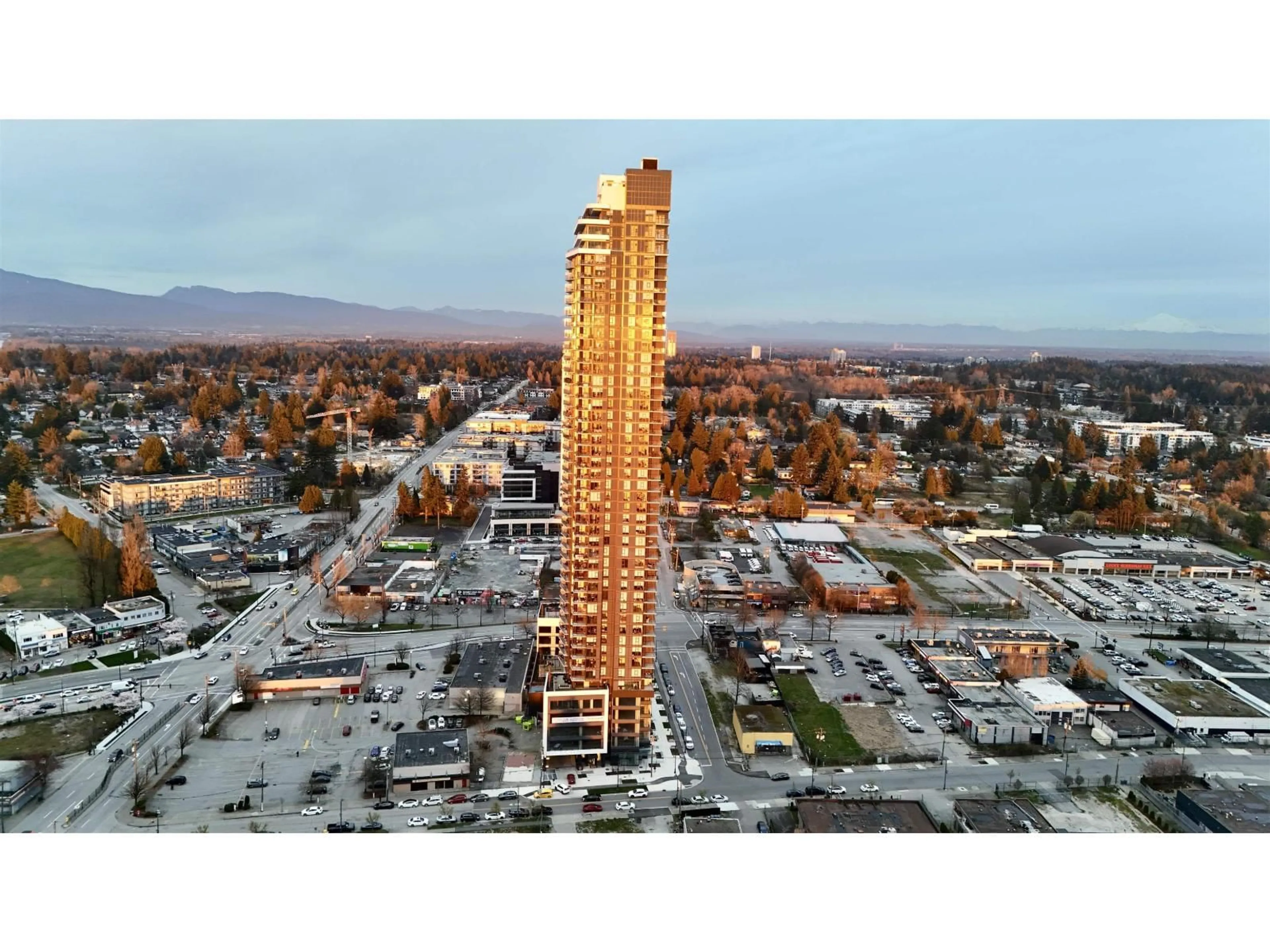 A pic from outside/outdoor area/front of a property/back of a property/a pic from drone, building for 2405 - 10750 135A STREET, Surrey British Columbia V3T0V4