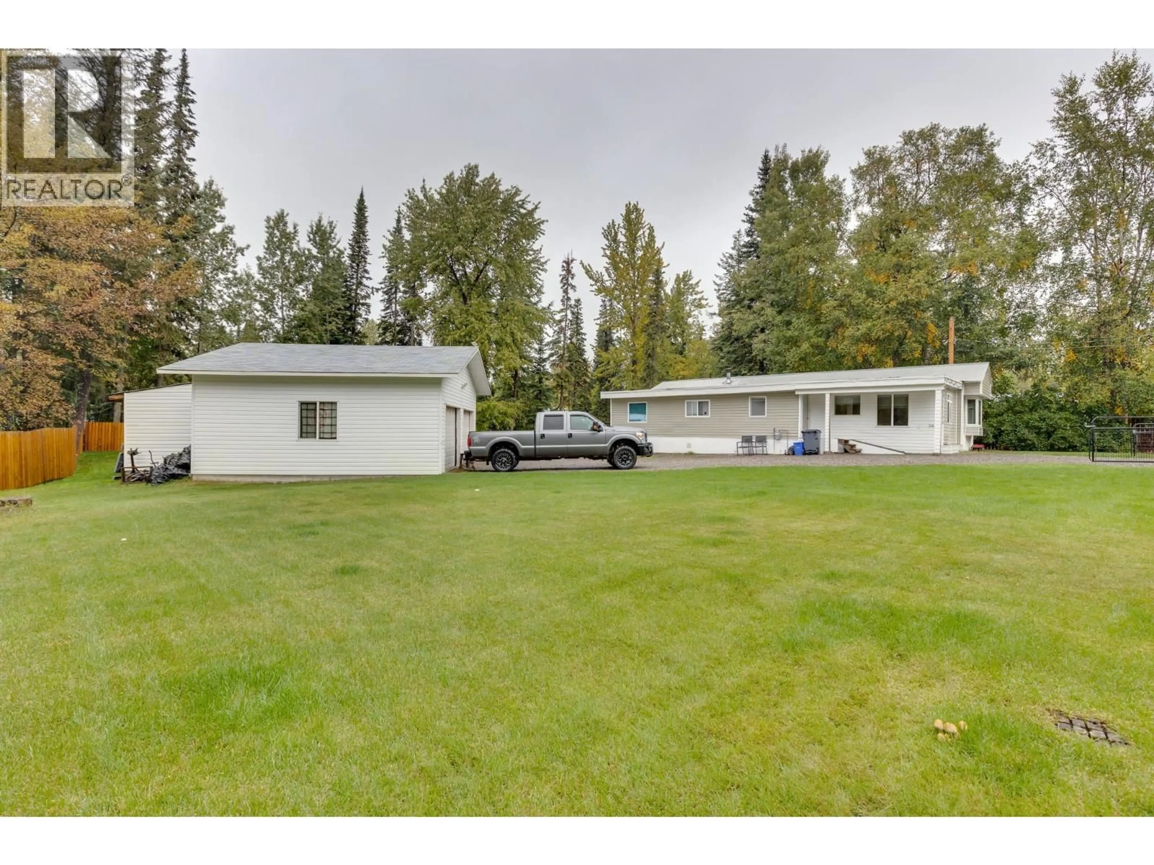 A pic from outside/outdoor area/front of a property/back of a property/a pic from drone, unknown for 6955 ADAM DRIVE, Prince George British Columbia V2K2M9