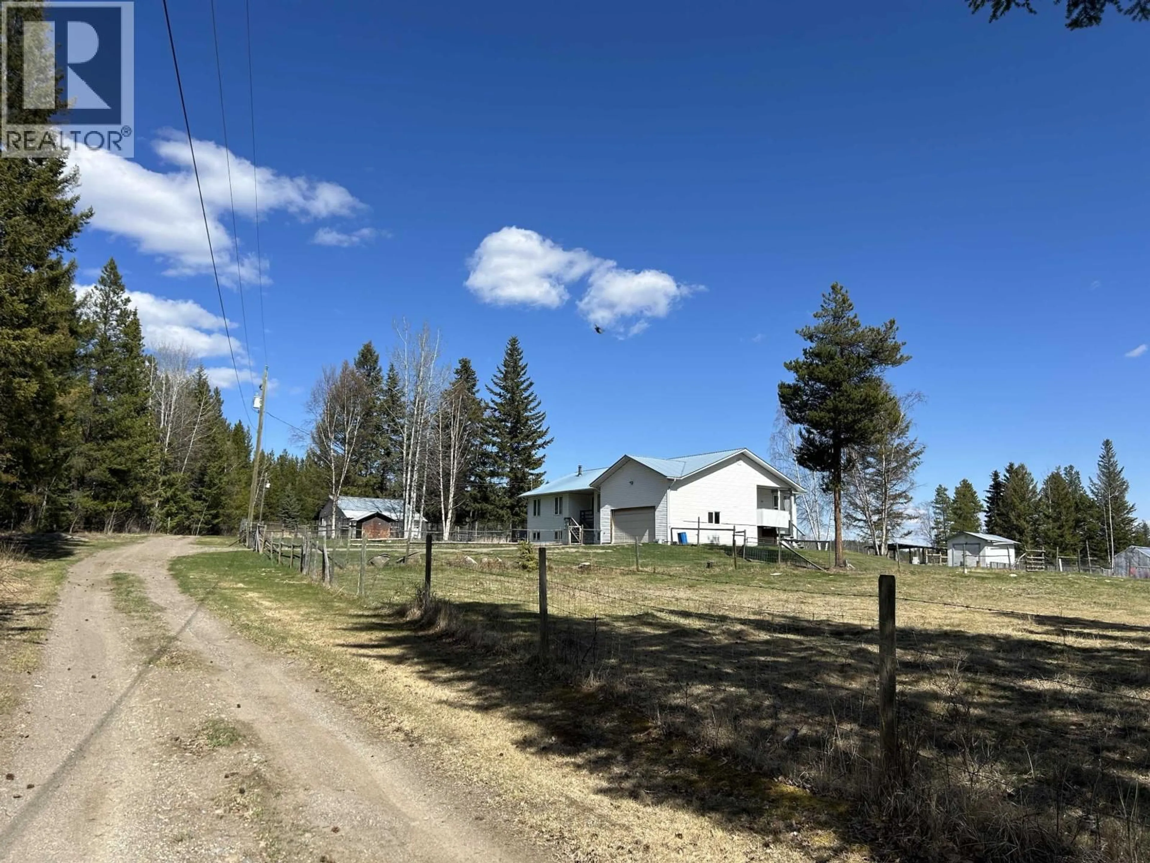 A pic from outside/outdoor area/front of a property/back of a property/a pic from drone, unknown for 4006 BLUESTONE ROAD, Quesnel British Columbia V2J3H9