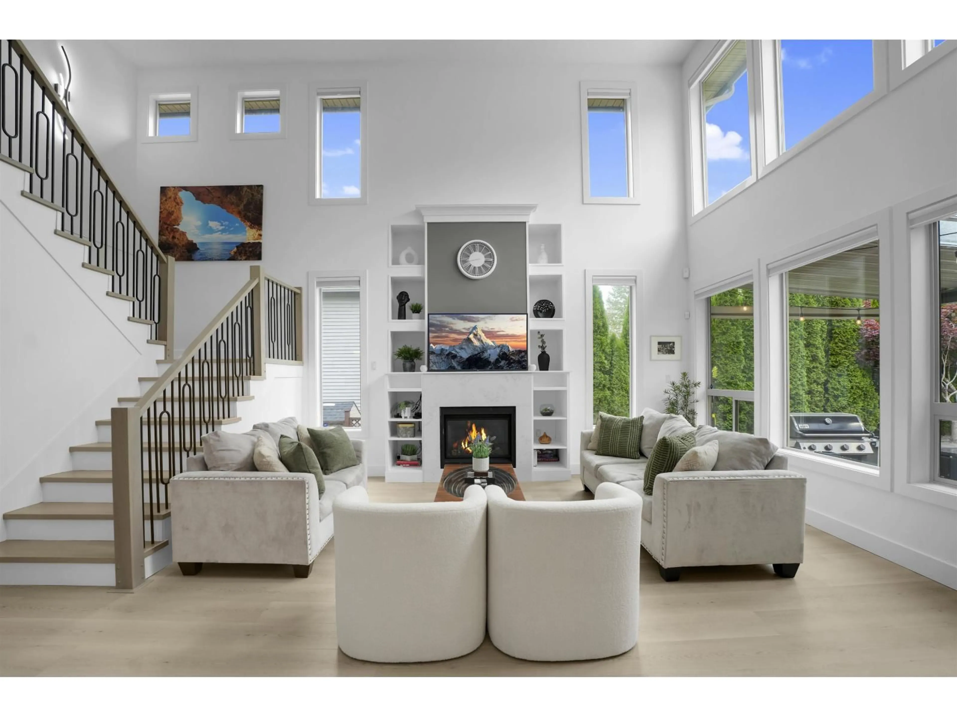 Living room with furniture, unknown for 2331 CHARDONNAY LANE, Abbotsford British Columbia V4X0A6