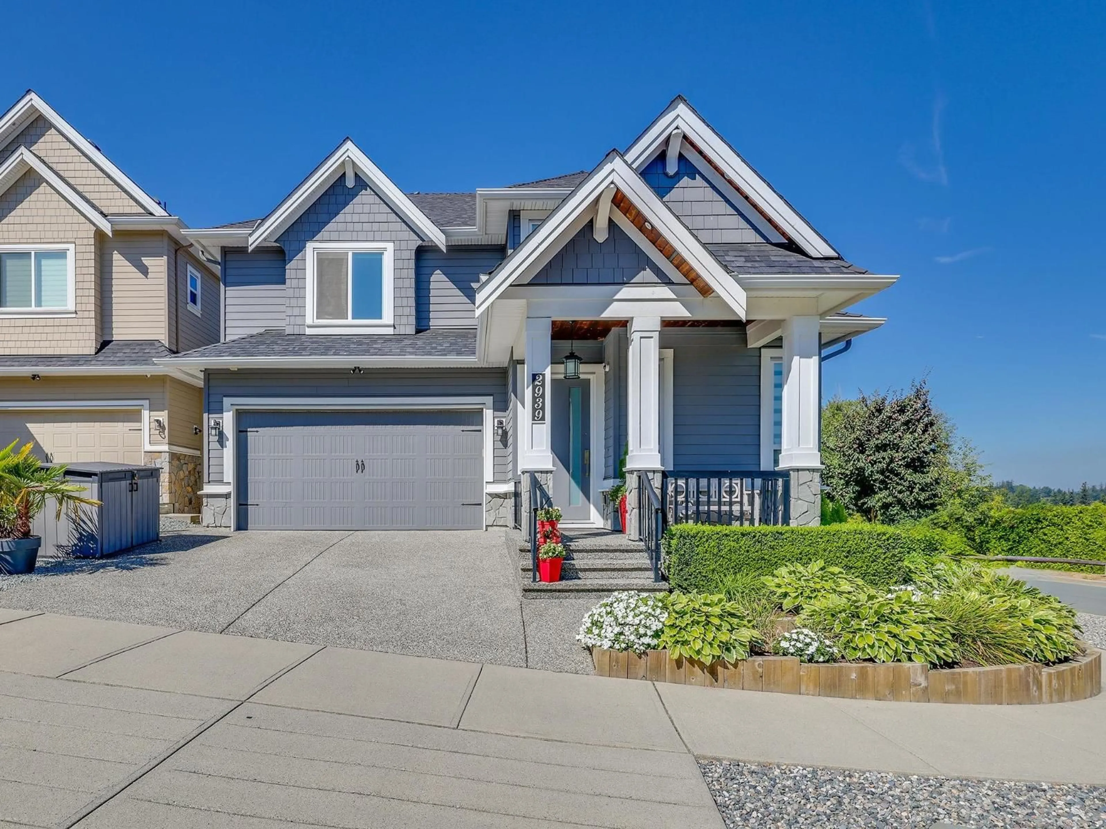 Home with vinyl exterior material, street for 2939 161B STREET, Surrey British Columbia V3Z3Y6