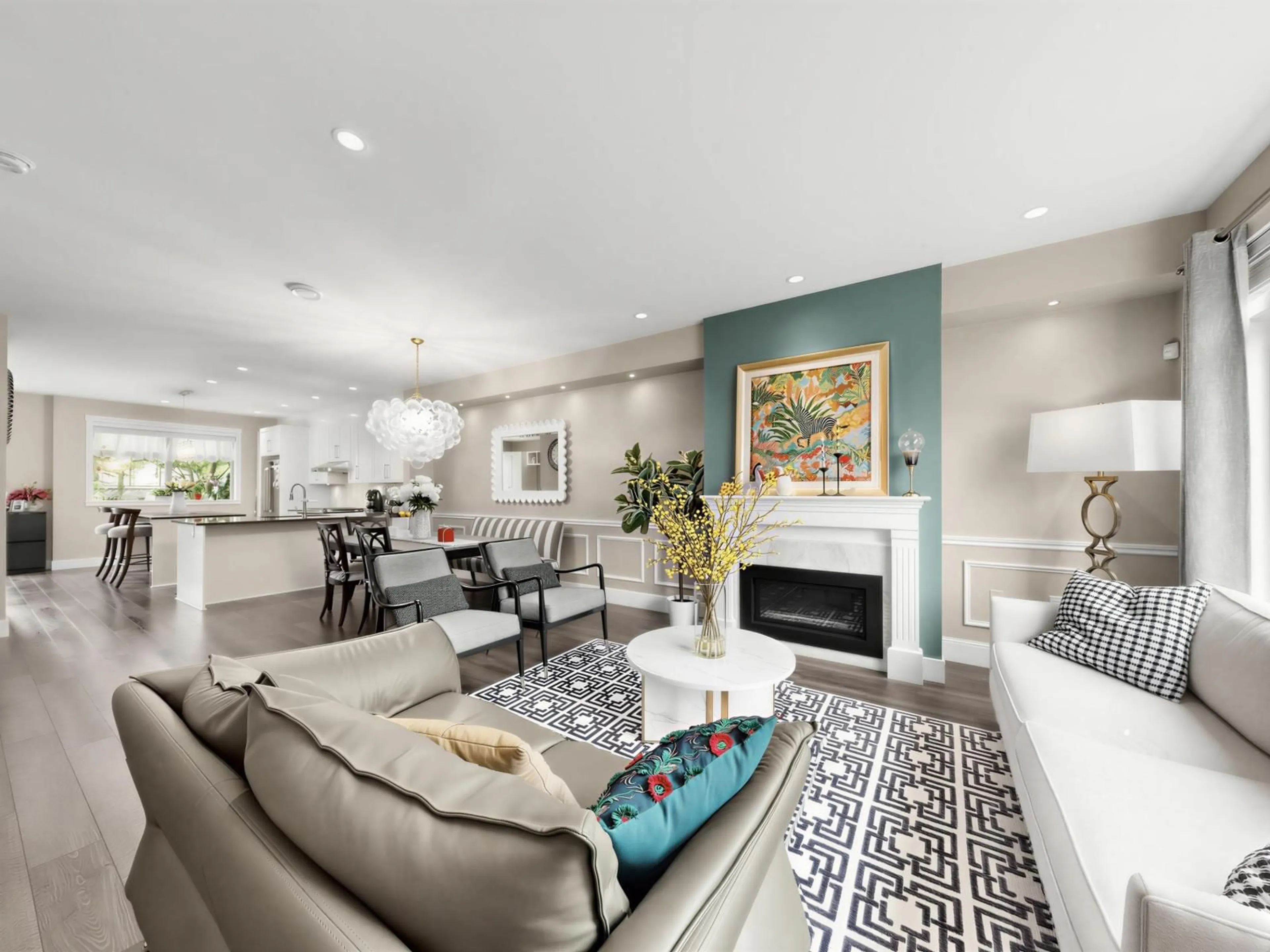 Living room with furniture, unknown for 16441 24 AVENUE, Surrey British Columbia V3Z0C4