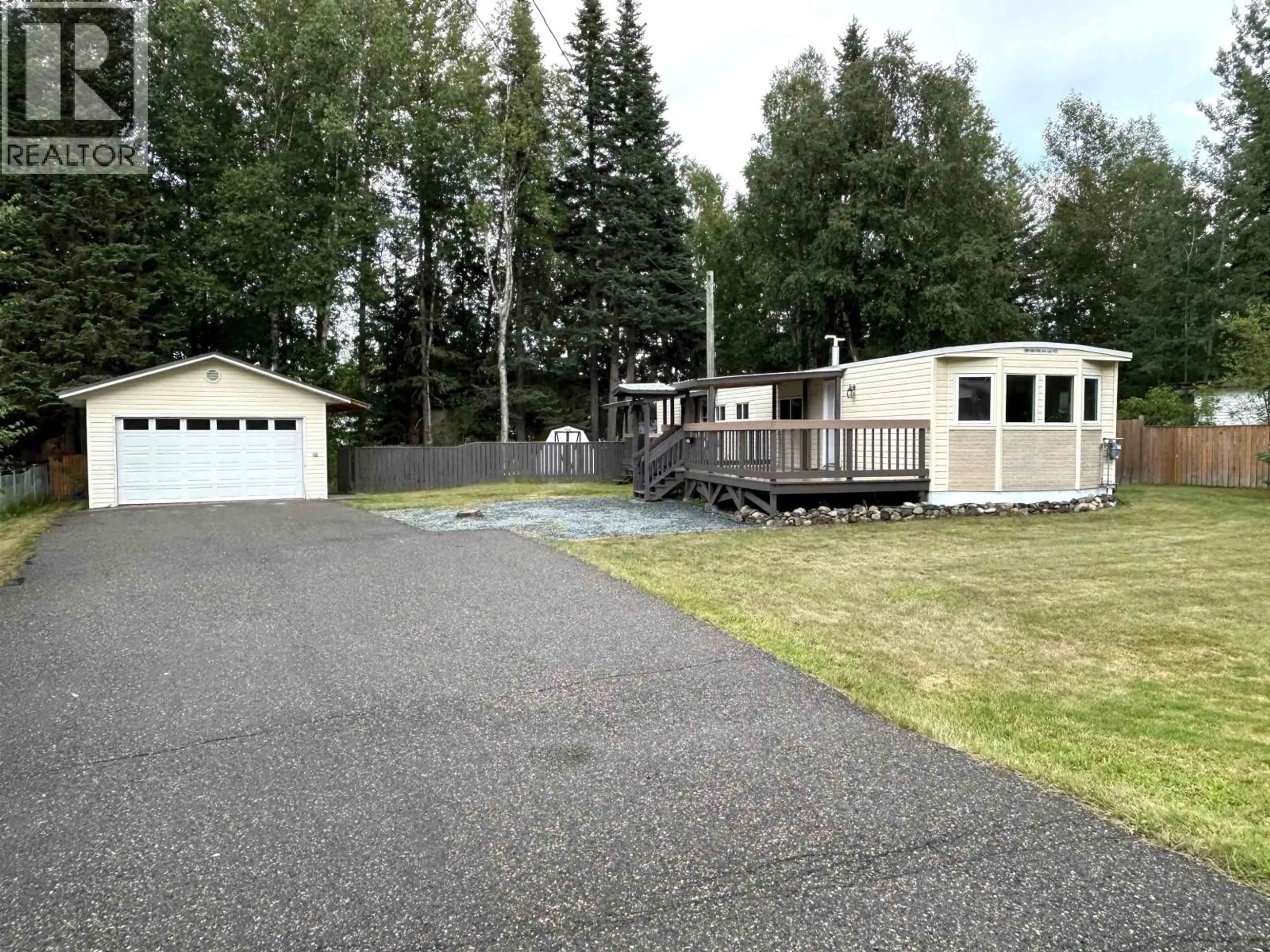 A pic from outside/outdoor area/front of a property/back of a property/a pic from drone, unknown for 7624 RUBY CRESCENT, Prince George British Columbia V2K3T8