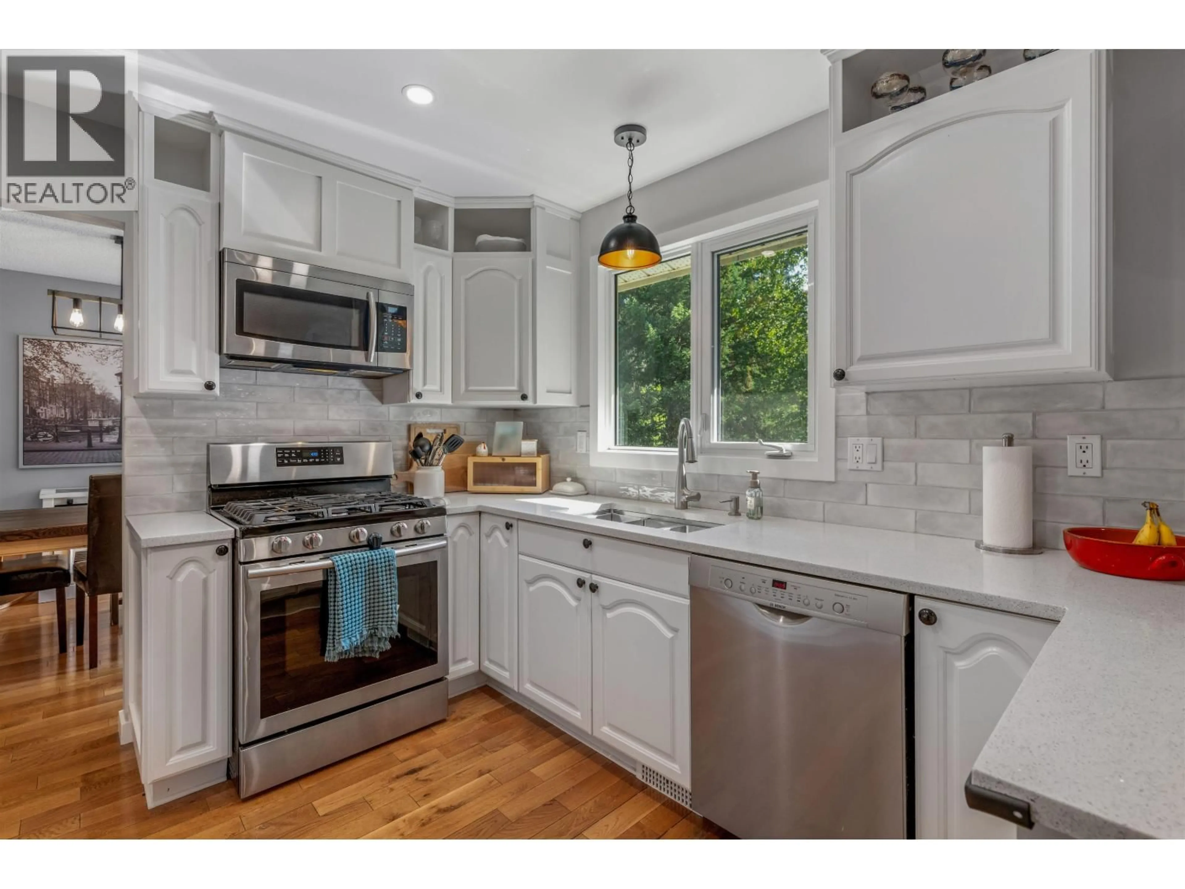 Open concept kitchen, ceramic/tile floor for 5680 MORIARTY CRESCENT, Prince George British Columbia V2N3X3