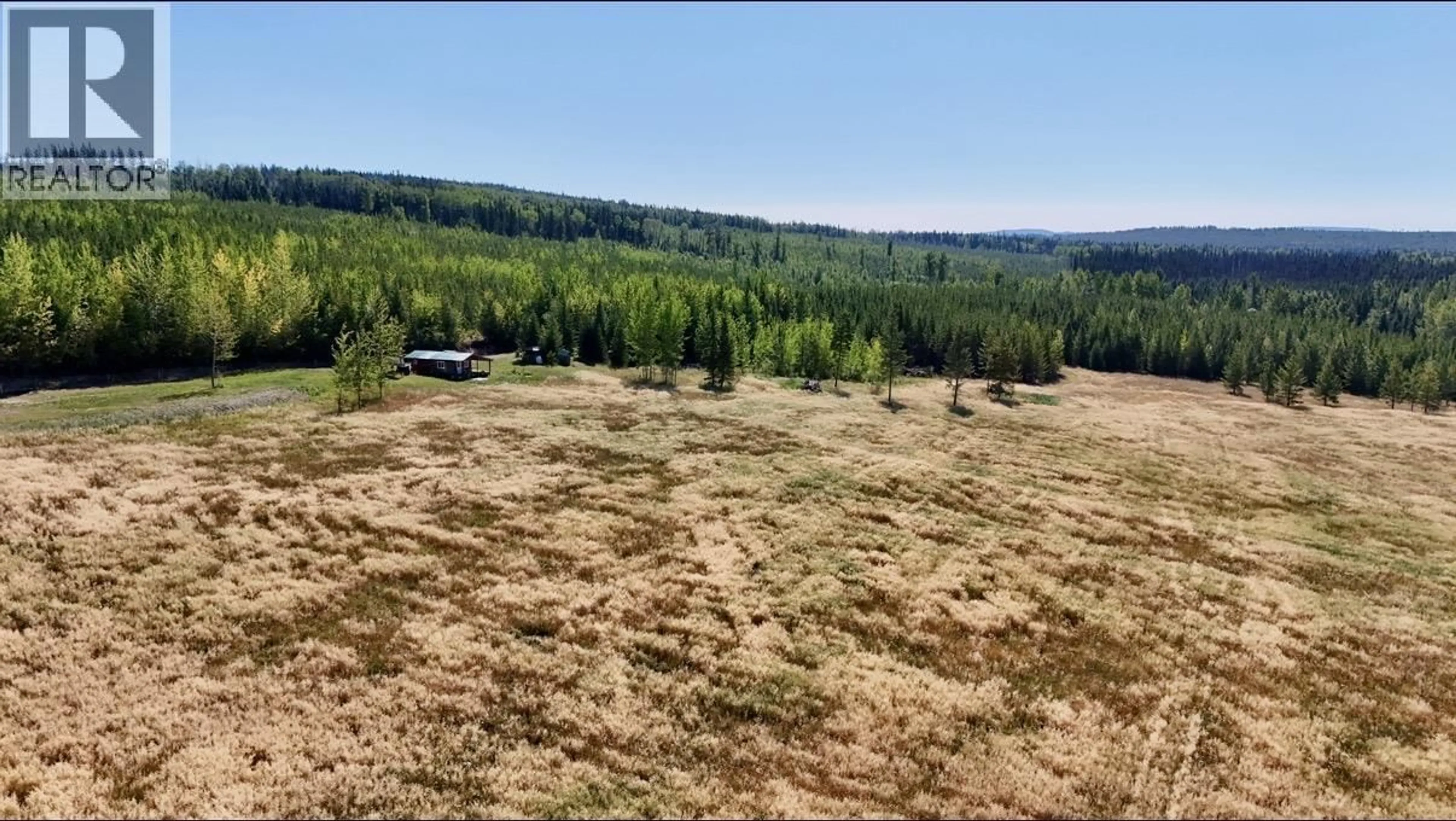 A pic from outside/outdoor area/front of a property/back of a property/a pic from drone, forest/trees view for 2935 MILES CREEK FS ROAD, Likely British Columbia V0L1G0