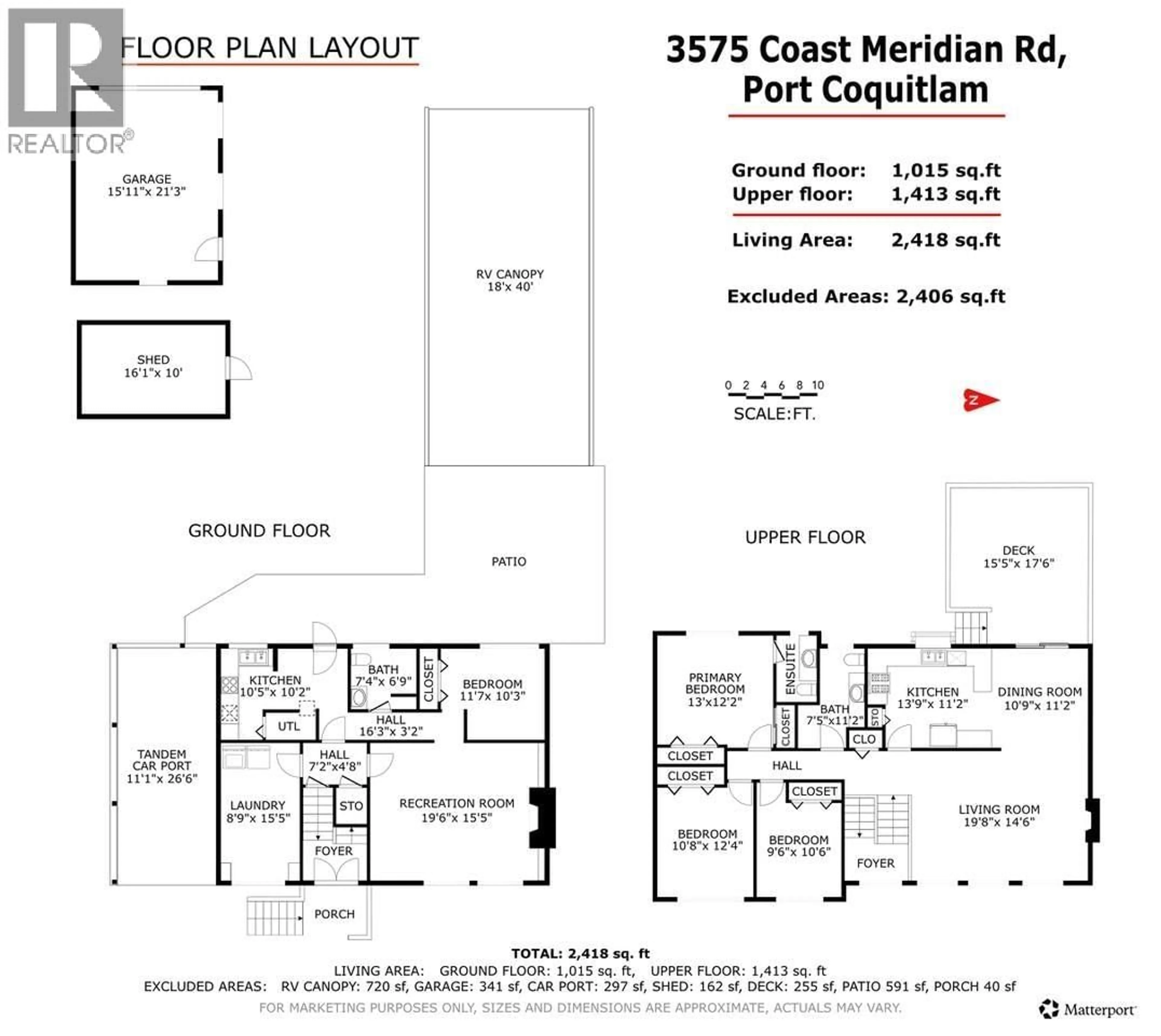 Floor plan for 3575 COAST MERIDIAN ROAD, Port Coquitlam British Columbia V3B3N7