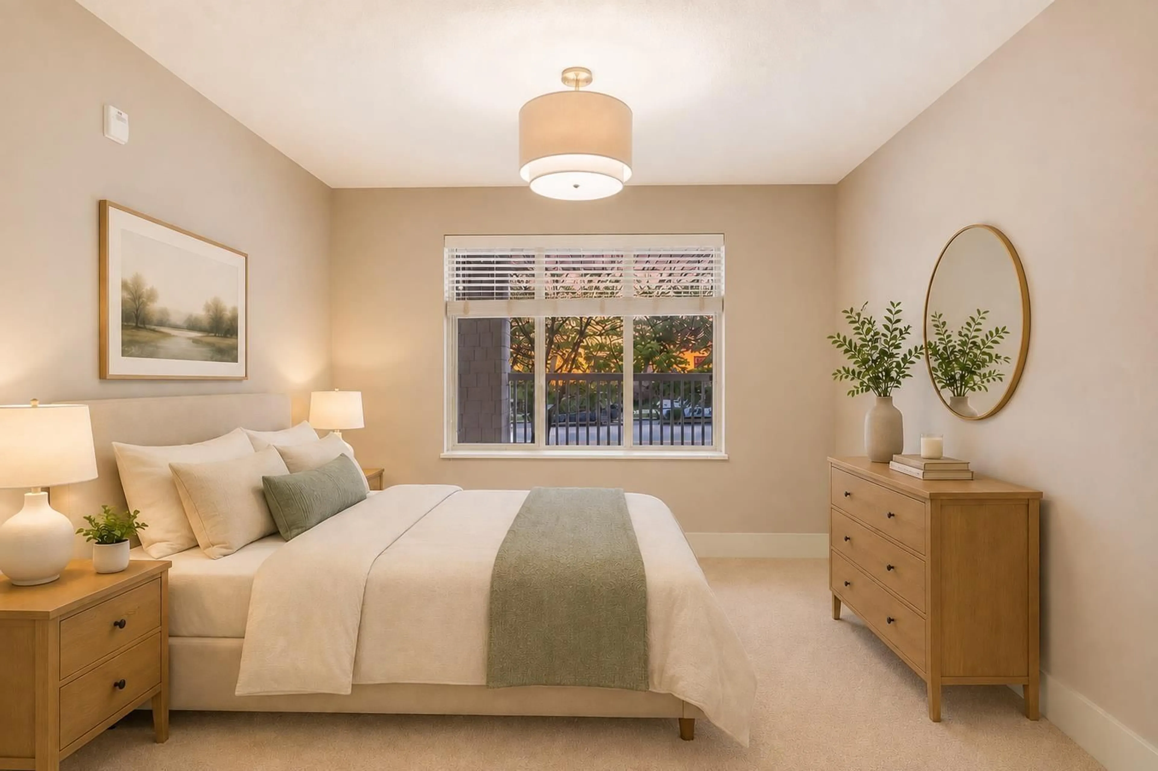 Bedroom with bed, unknown for 214 - 6500 194 STREET, Surrey British Columbia V4N5X4