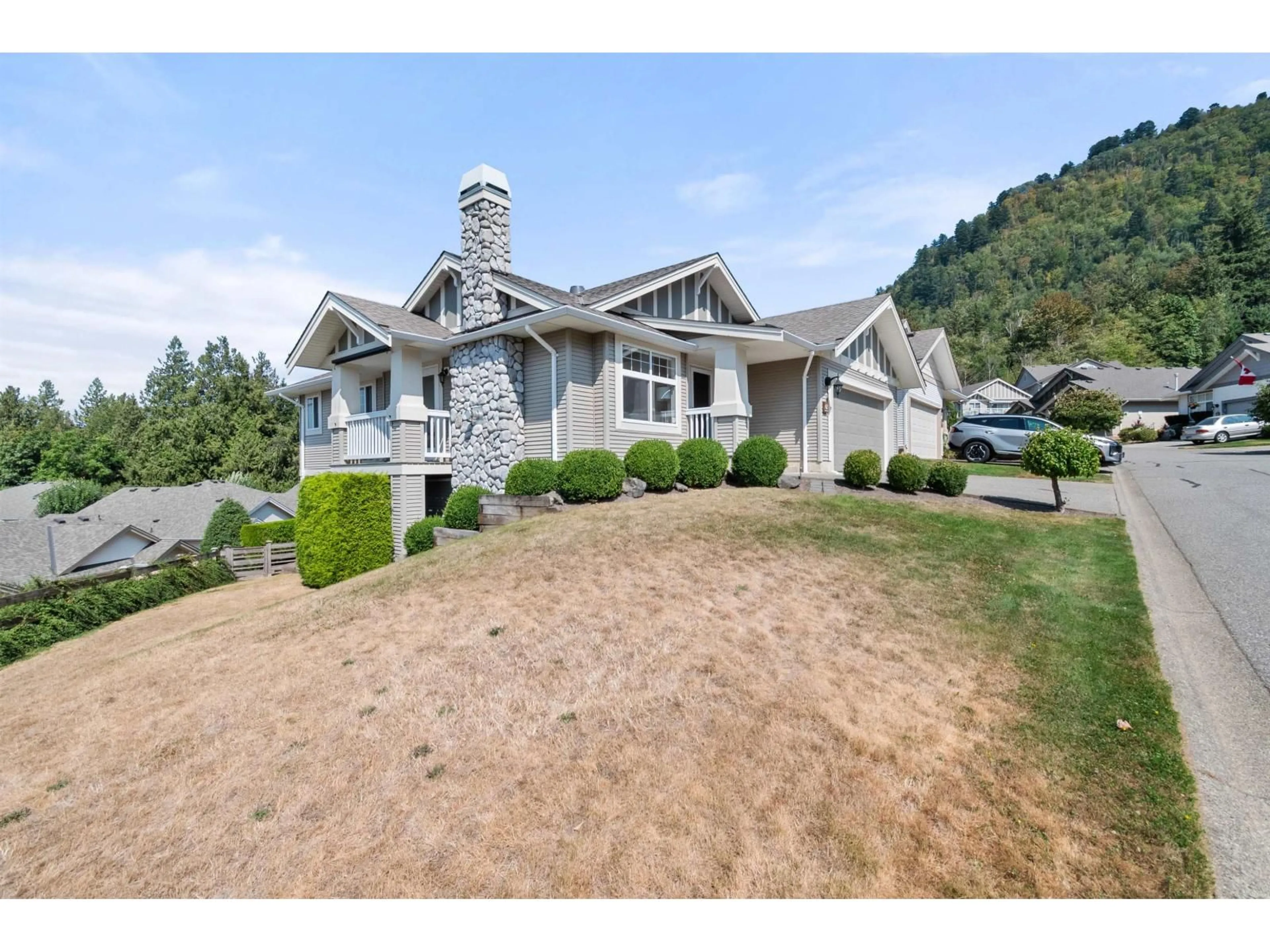 Home with vinyl exterior material, mountain view for 62 - 5700 JINKERSON ROAD, Chilliwack British Columbia V2R5N6
