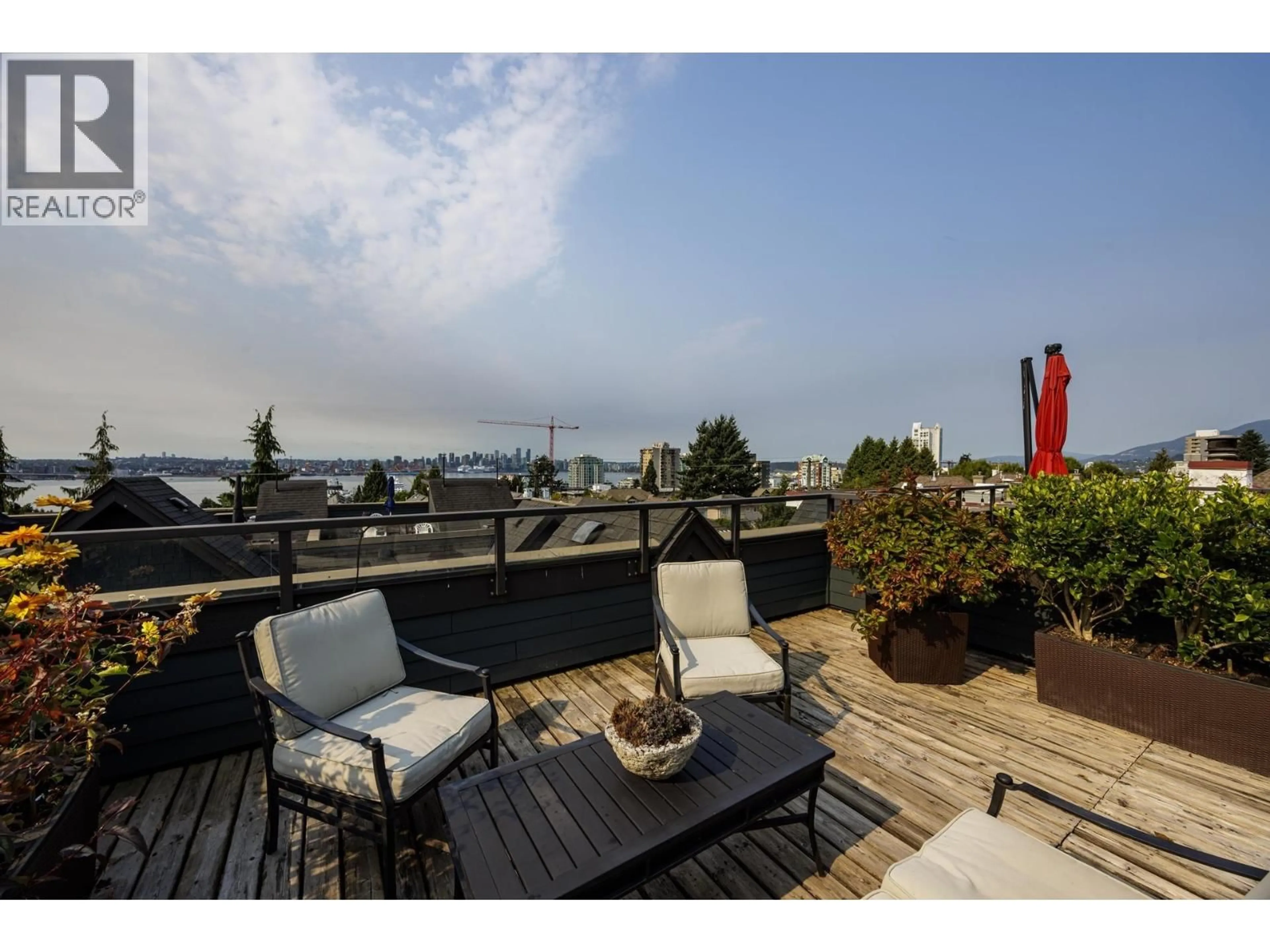 Patio, water/lake/river/ocean view for 2 - 263 5TH STREET, North Vancouver British Columbia V7L1L8