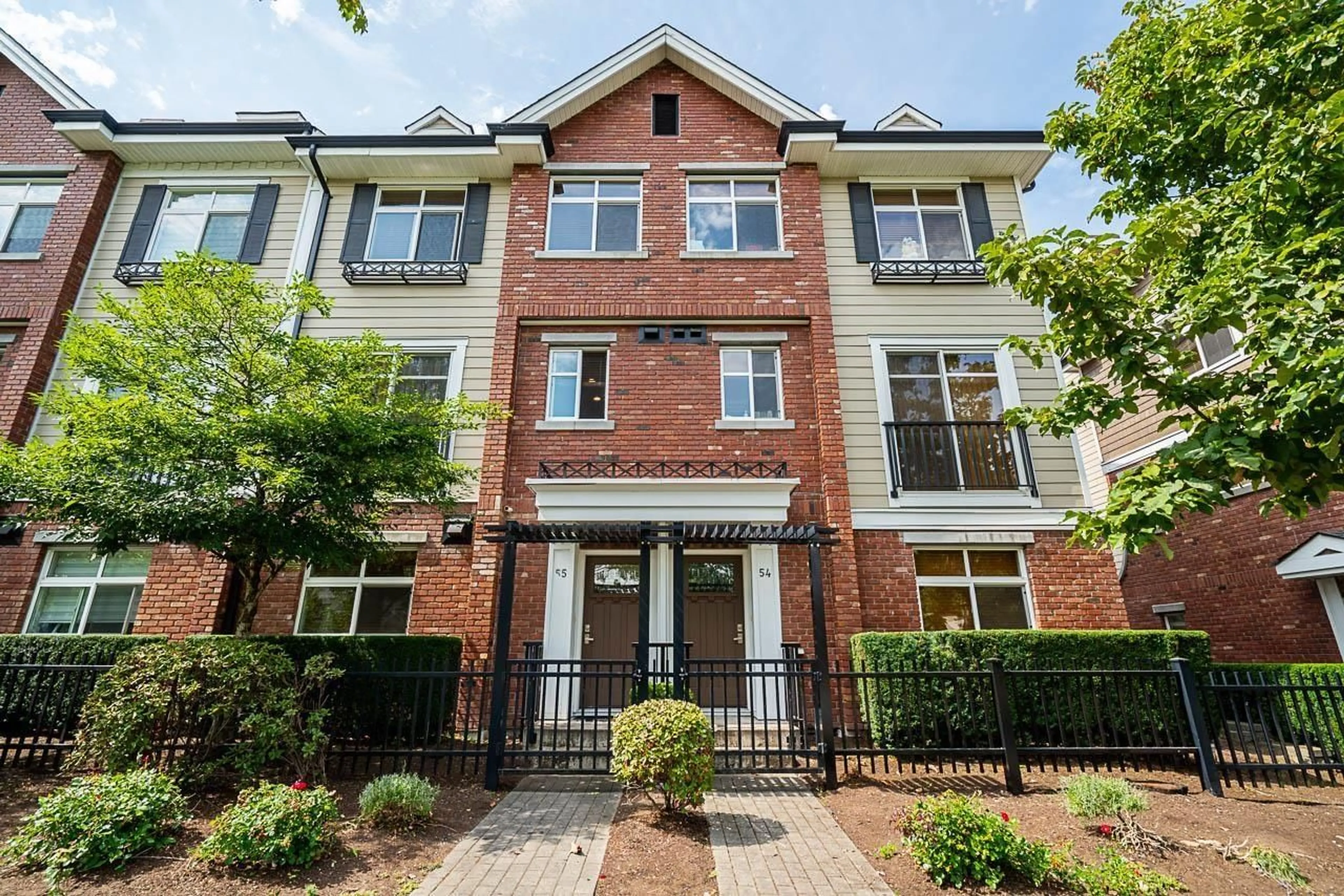 Home with brick exterior material, street for 55 - 20738 84 AVENUE, Langley British Columbia V2Y0J6
