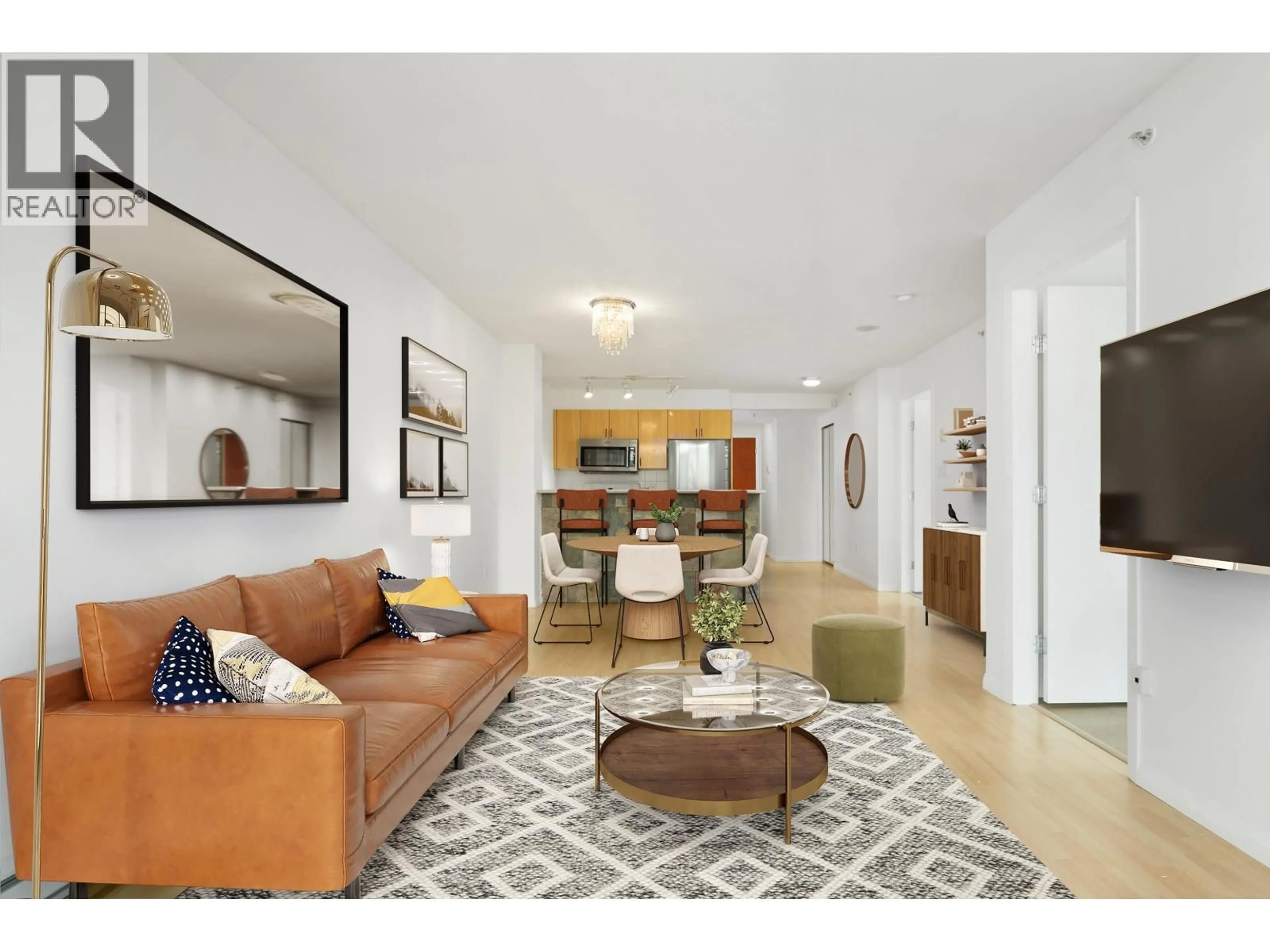 Living room with furniture, unknown for 1210 - 2763 CHANDLERY PLACE, Vancouver British Columbia V5S4V4
