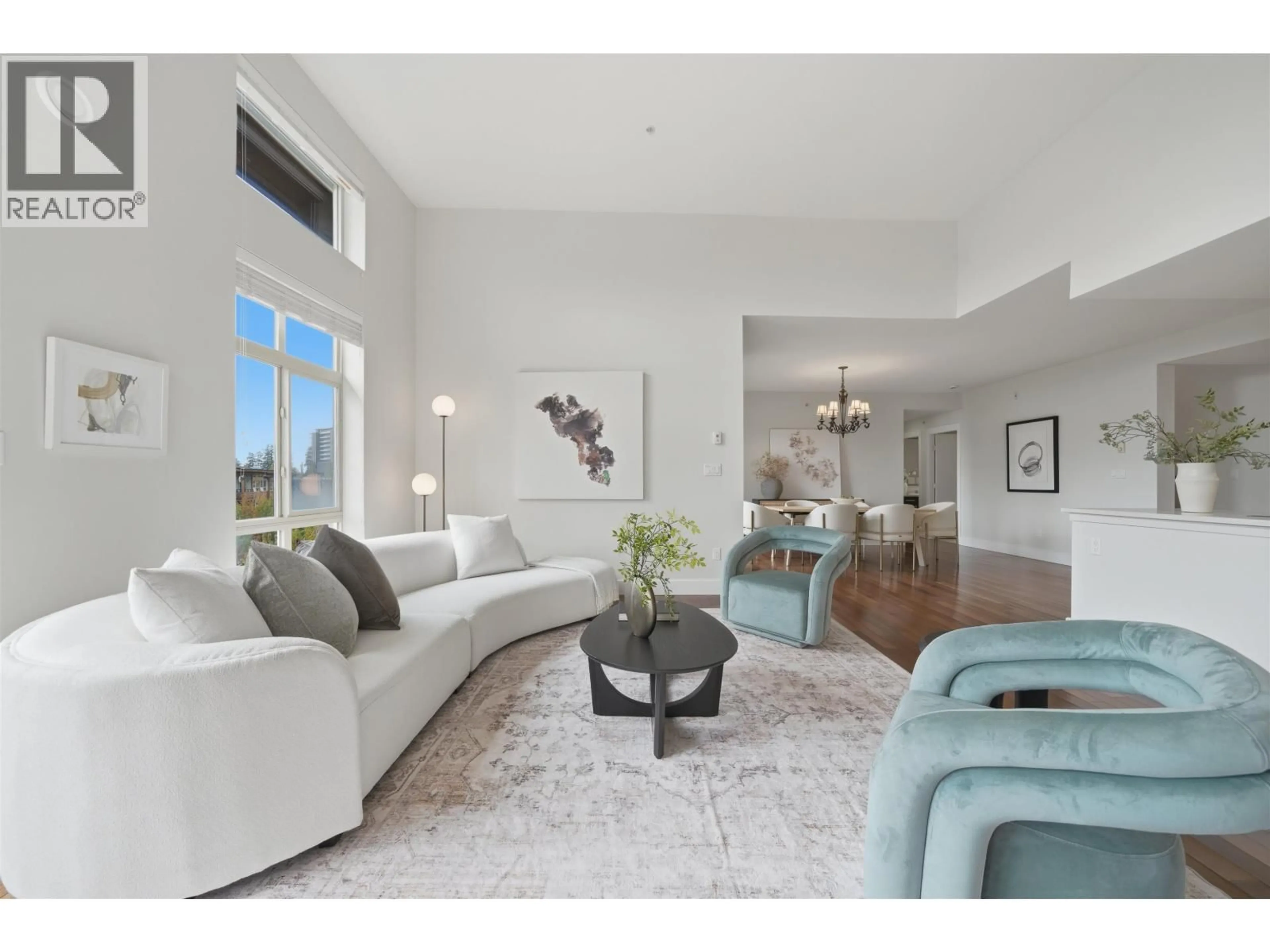 Living room with furniture, unknown for 407 - 5779 BIRNEY AVENUE, Vancouver British Columbia V6S0A3