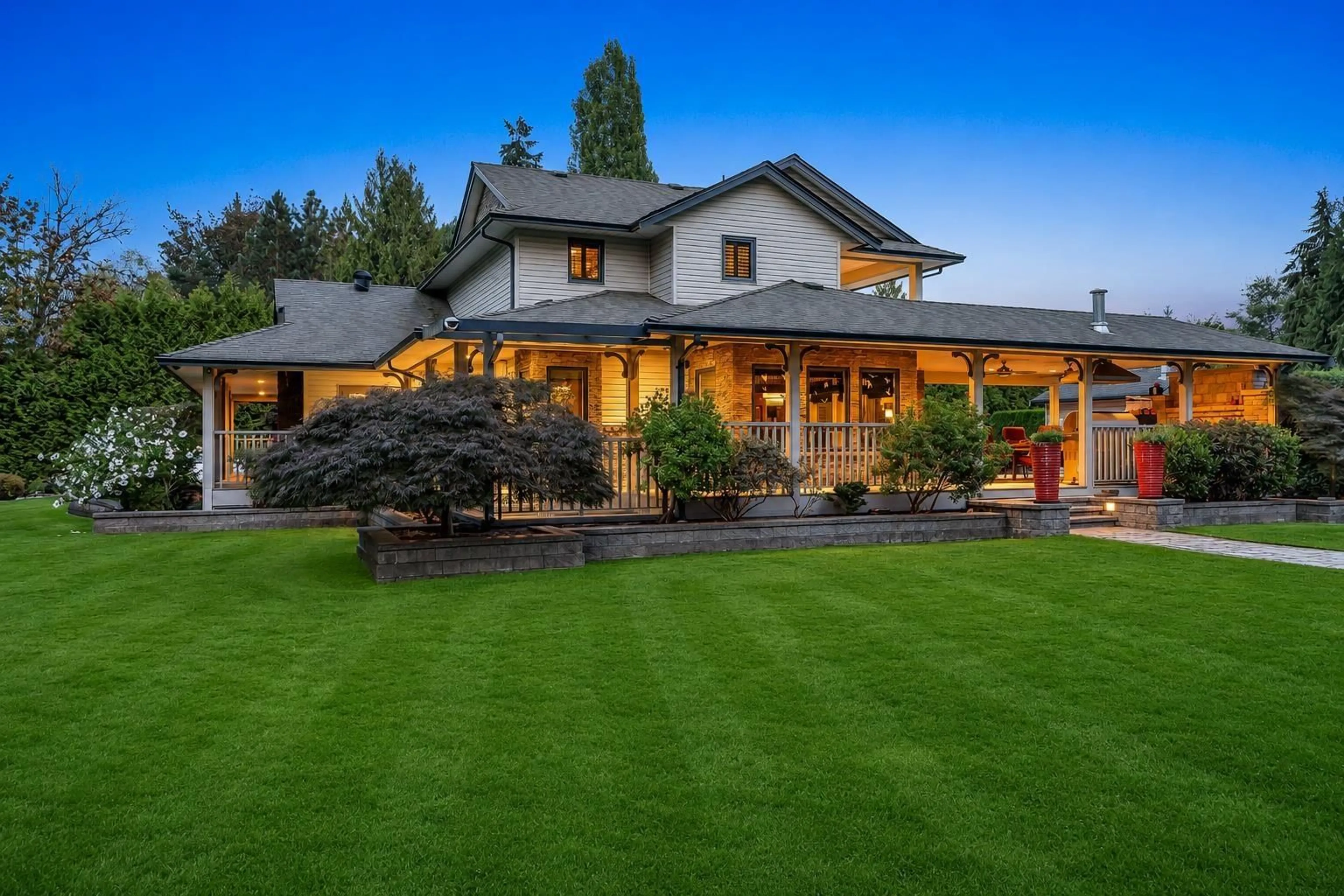 Home with vinyl exterior material, mountain view for 21790 100 AVENUE, Langley British Columbia V1M3V1
