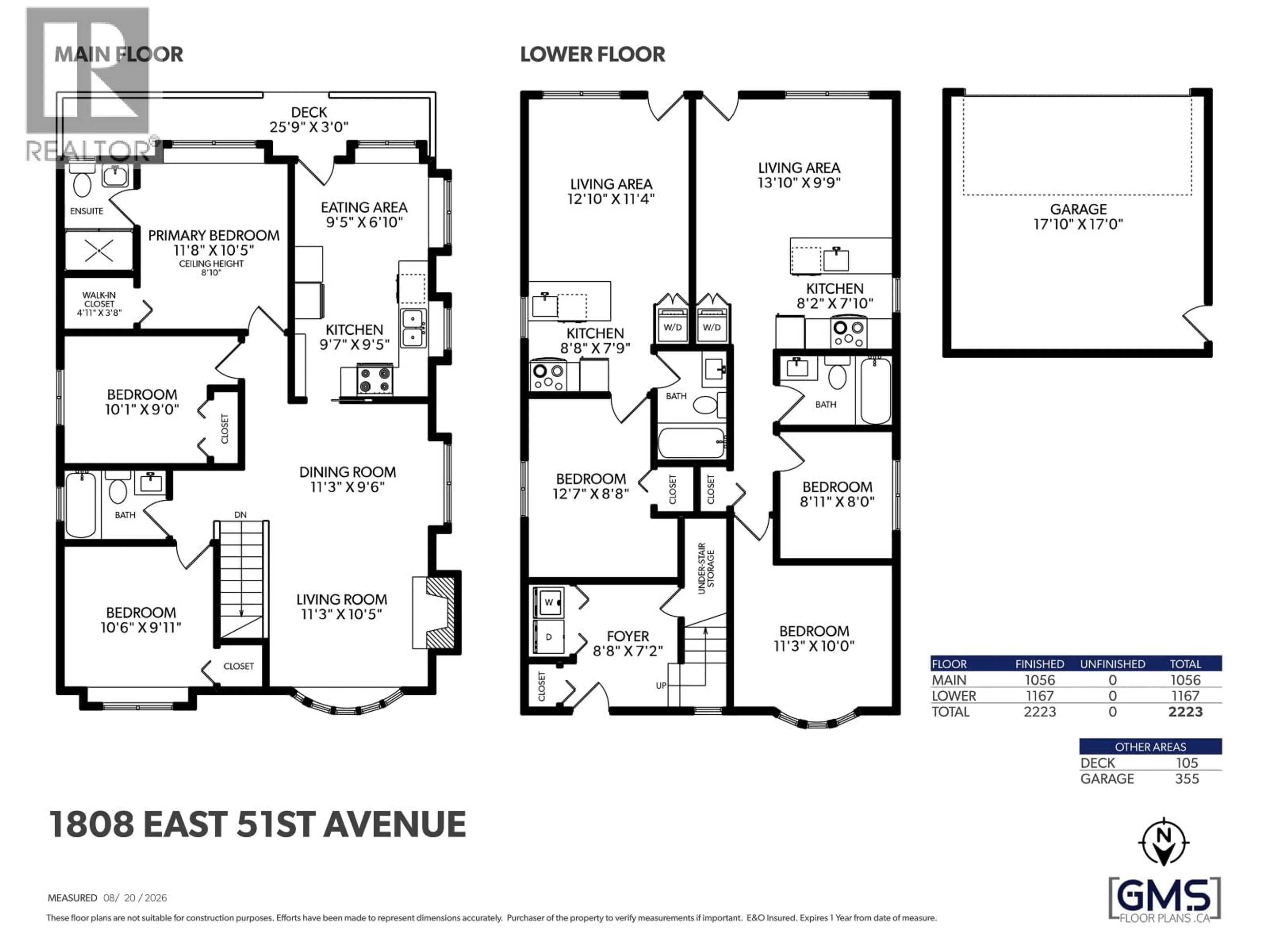 Floor plan for 1808 51ST AVENUE, Vancouver British Columbia V5P1V9