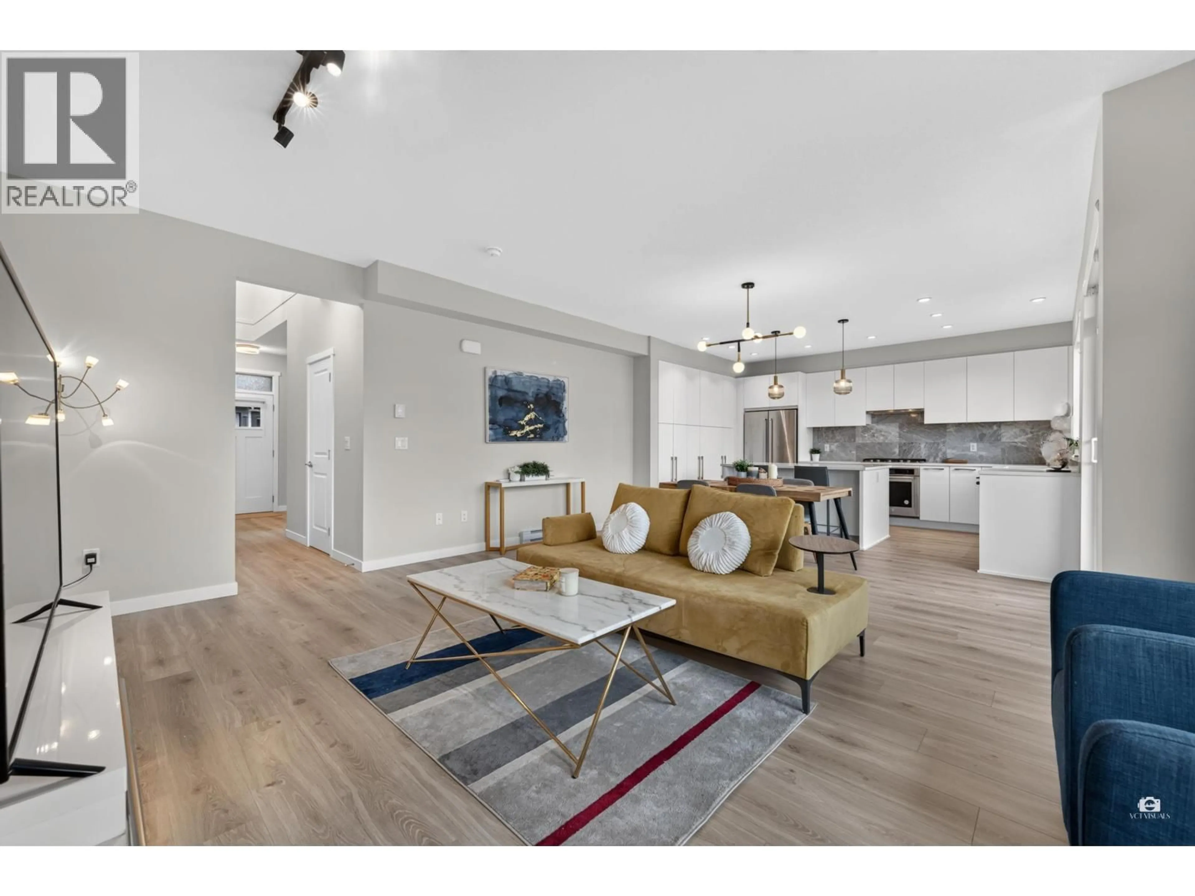 Open concept kitchen, wood/laminate floor for 159 - 1350 MITCHELL STREET, Coquitlam British Columbia V3E0S7