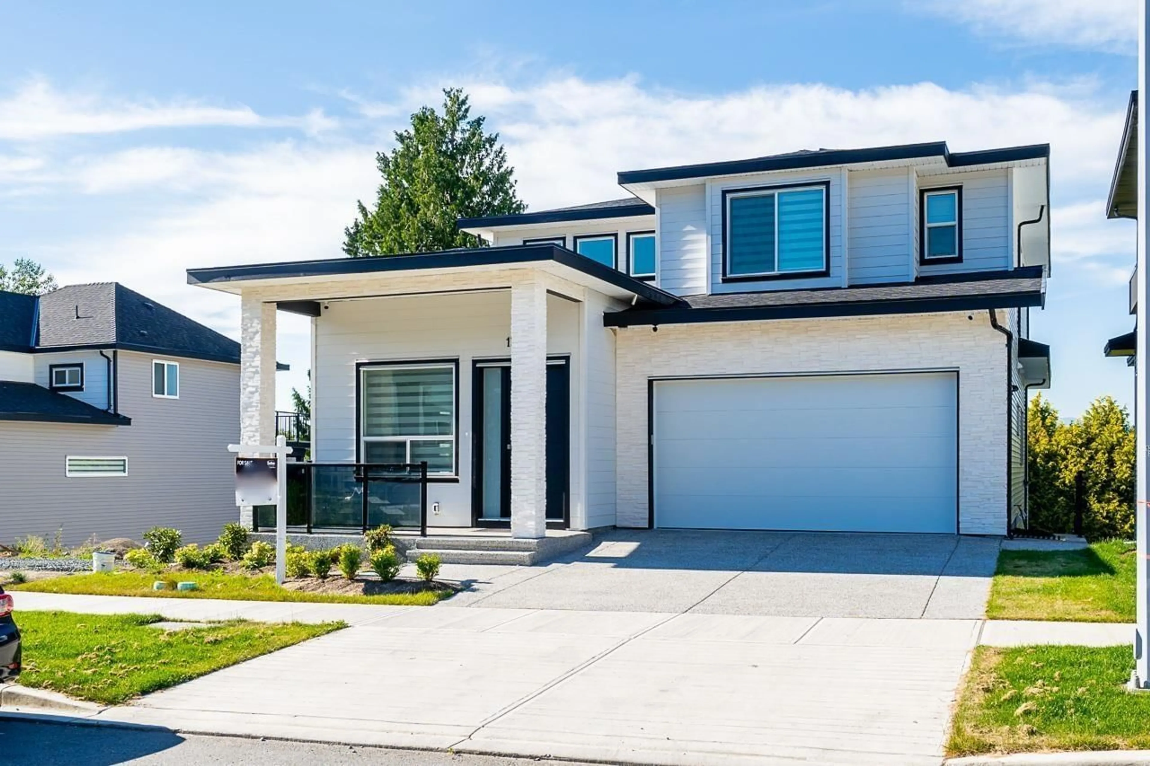 Home with vinyl exterior material, street for 13955 60A AVENUE, Surrey British Columbia V3X1E1