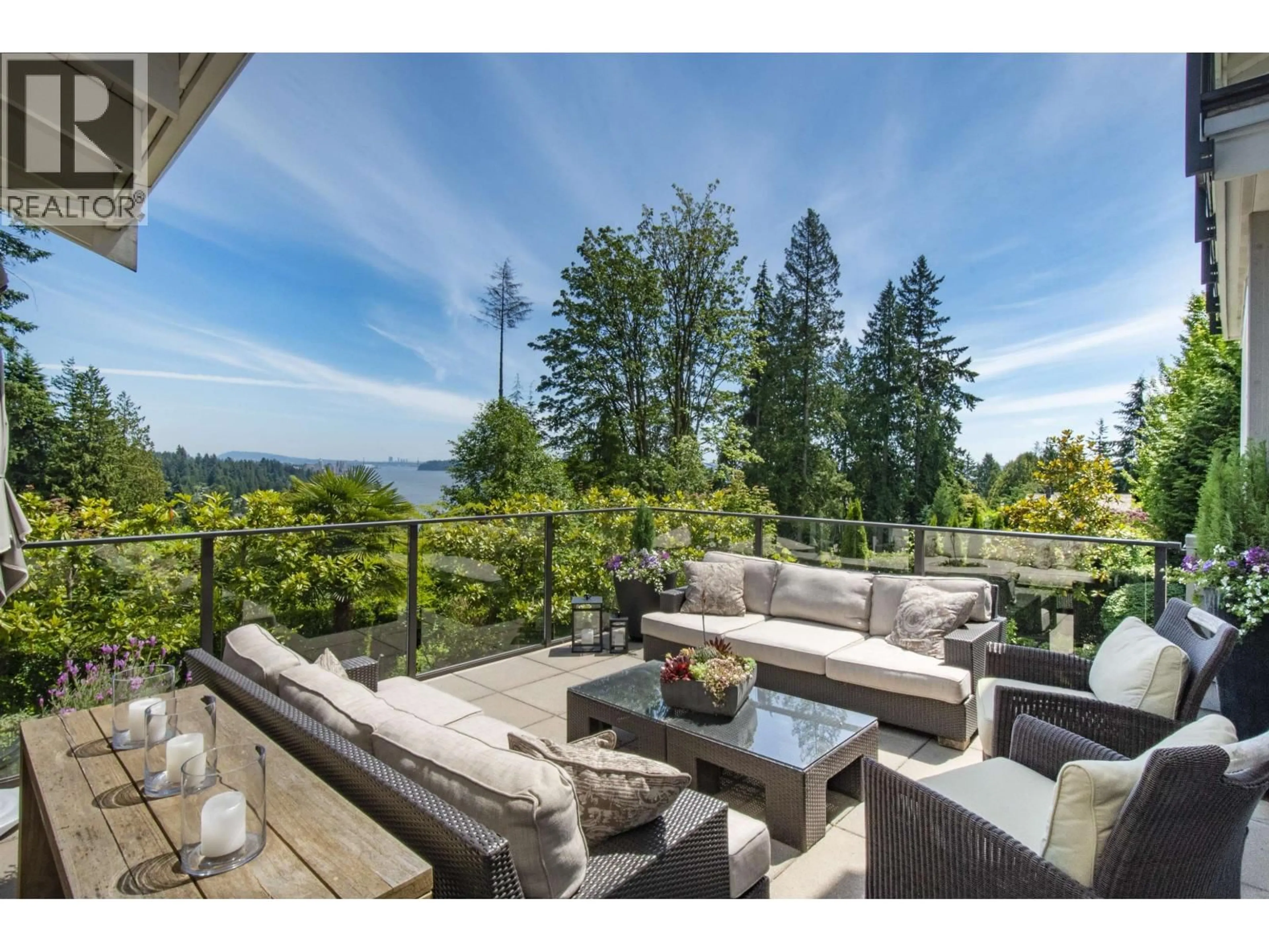 Patio, water/lake/river/ocean view for 460 WESTHOLME ROAD, West Vancouver British Columbia V7V2N1