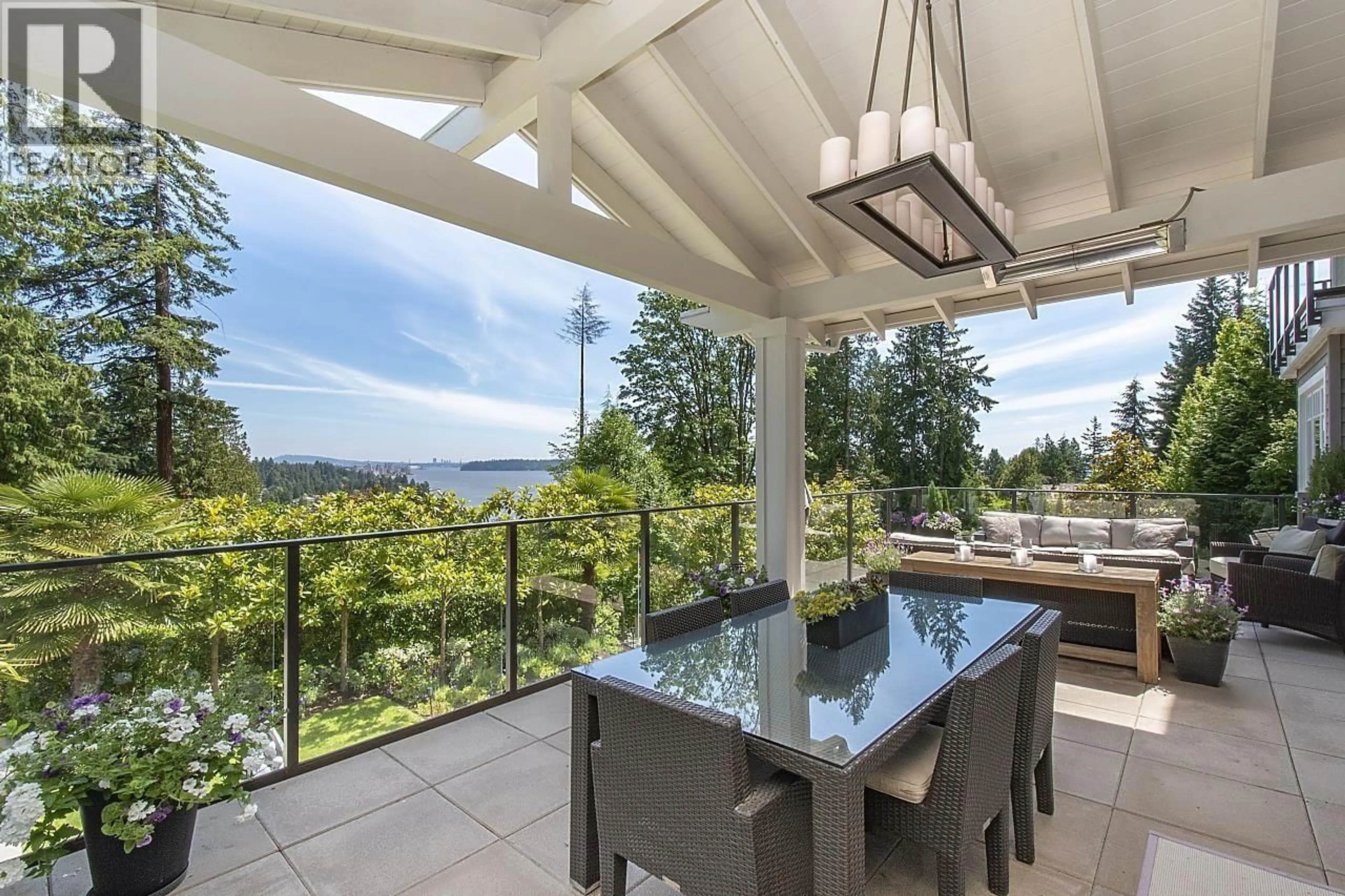 Patio, water/lake/river/ocean view for 460 WESTHOLME ROAD, West Vancouver British Columbia V7V2N1