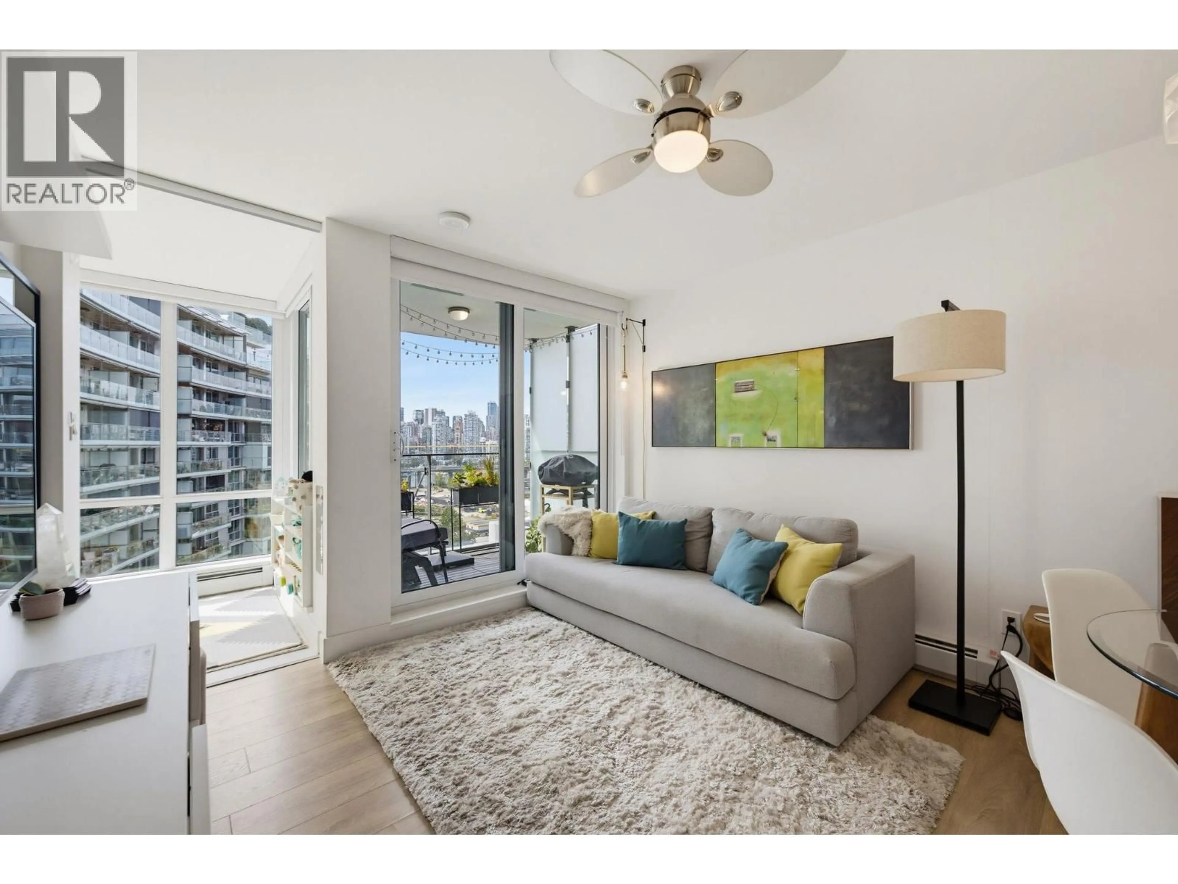 Living room with furniture, unknown for 1501 - 1788 COLUMBIA STREET, Vancouver British Columbia V5Y0L7