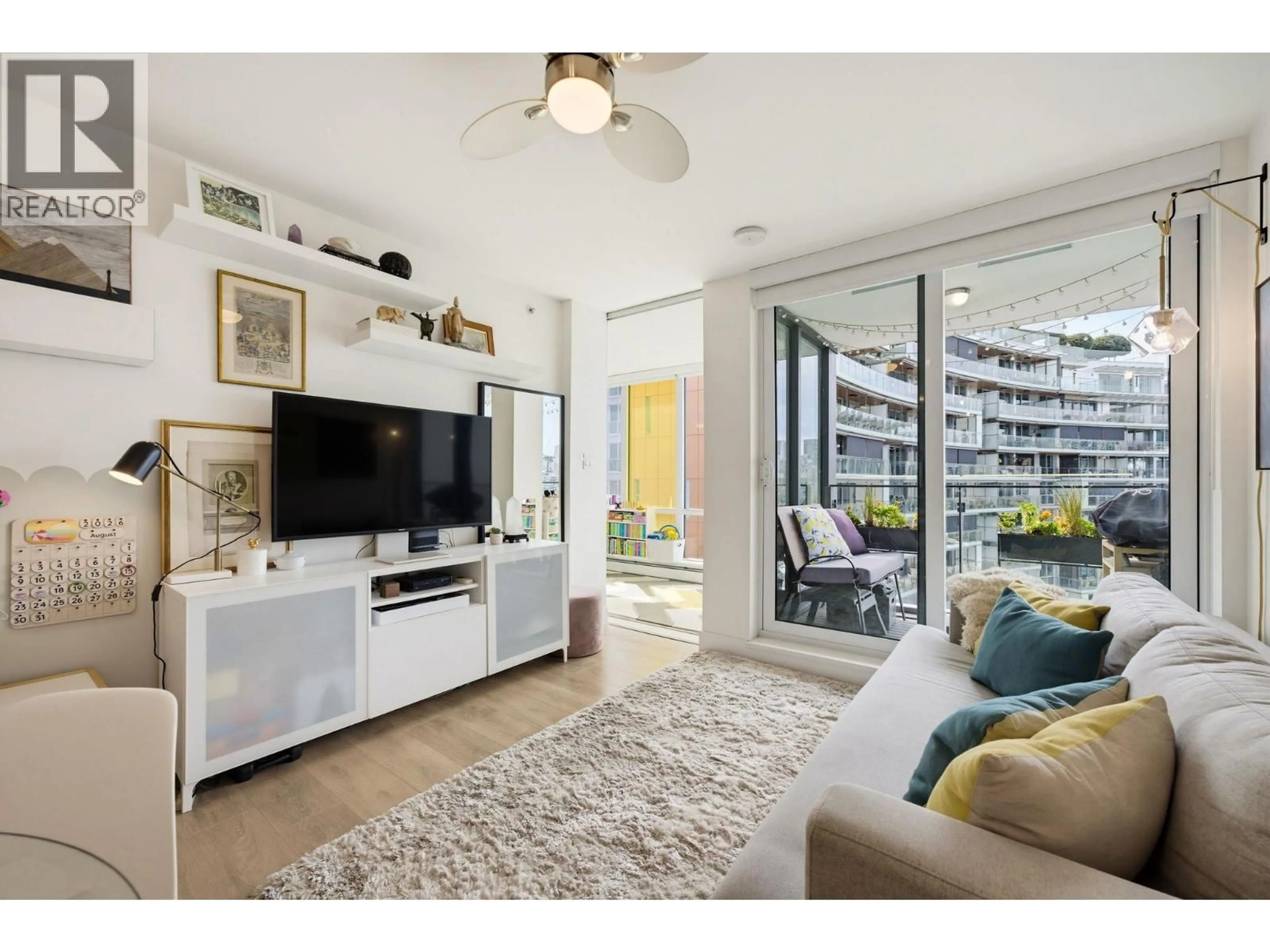 Living room with furniture, unknown for 1501 - 1788 COLUMBIA STREET, Vancouver British Columbia V5Y0L7