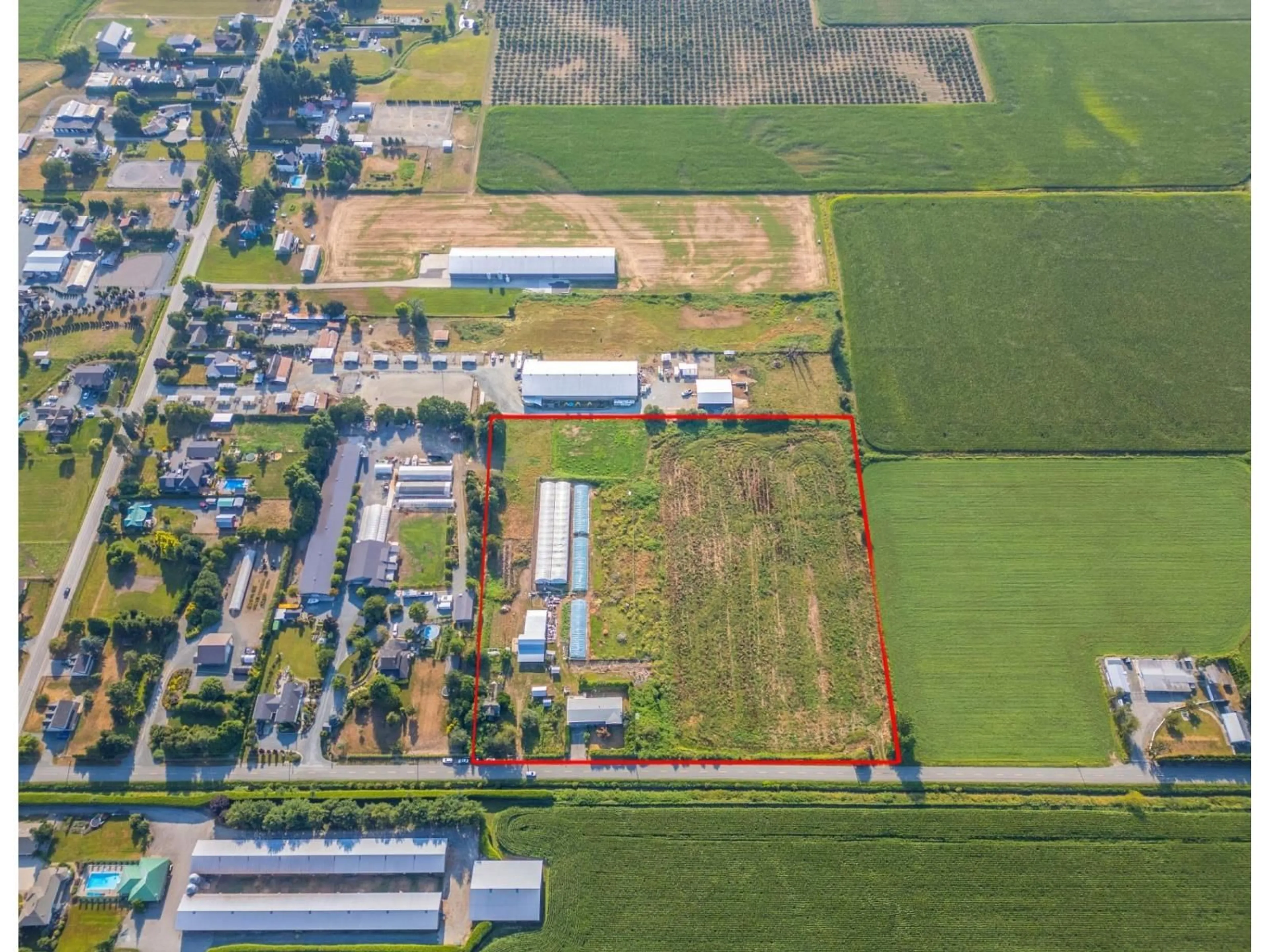 A pic from outside/outdoor area/front of a property/back of a property/a pic from drone, building for 6631 HOPEDALE ROAD, Sardis - Greendale British Columbia V2R4L4