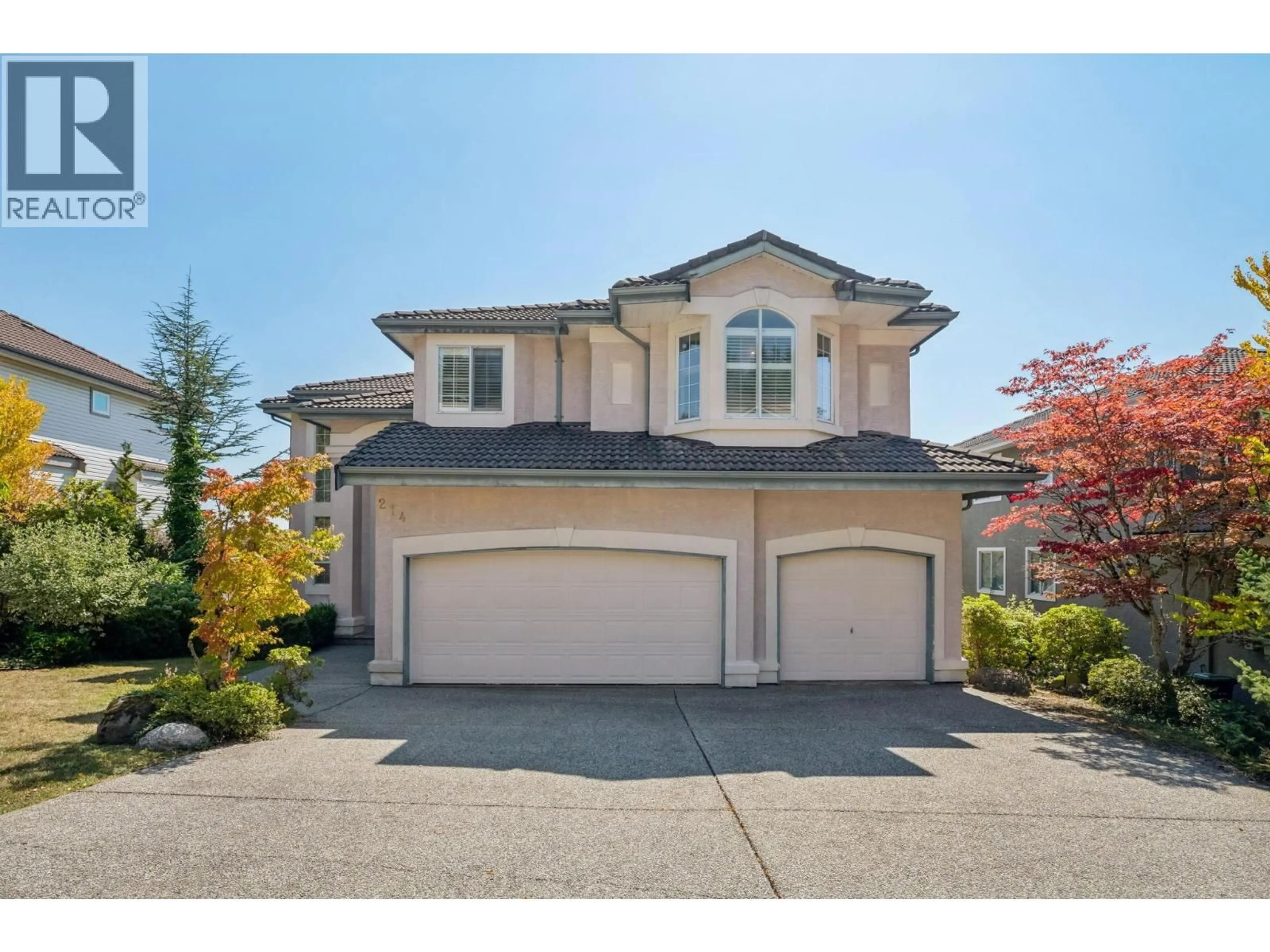 Home with vinyl exterior material, street for 214 ASPENWOOD DRIVE, Port Moody British Columbia V3H5A7