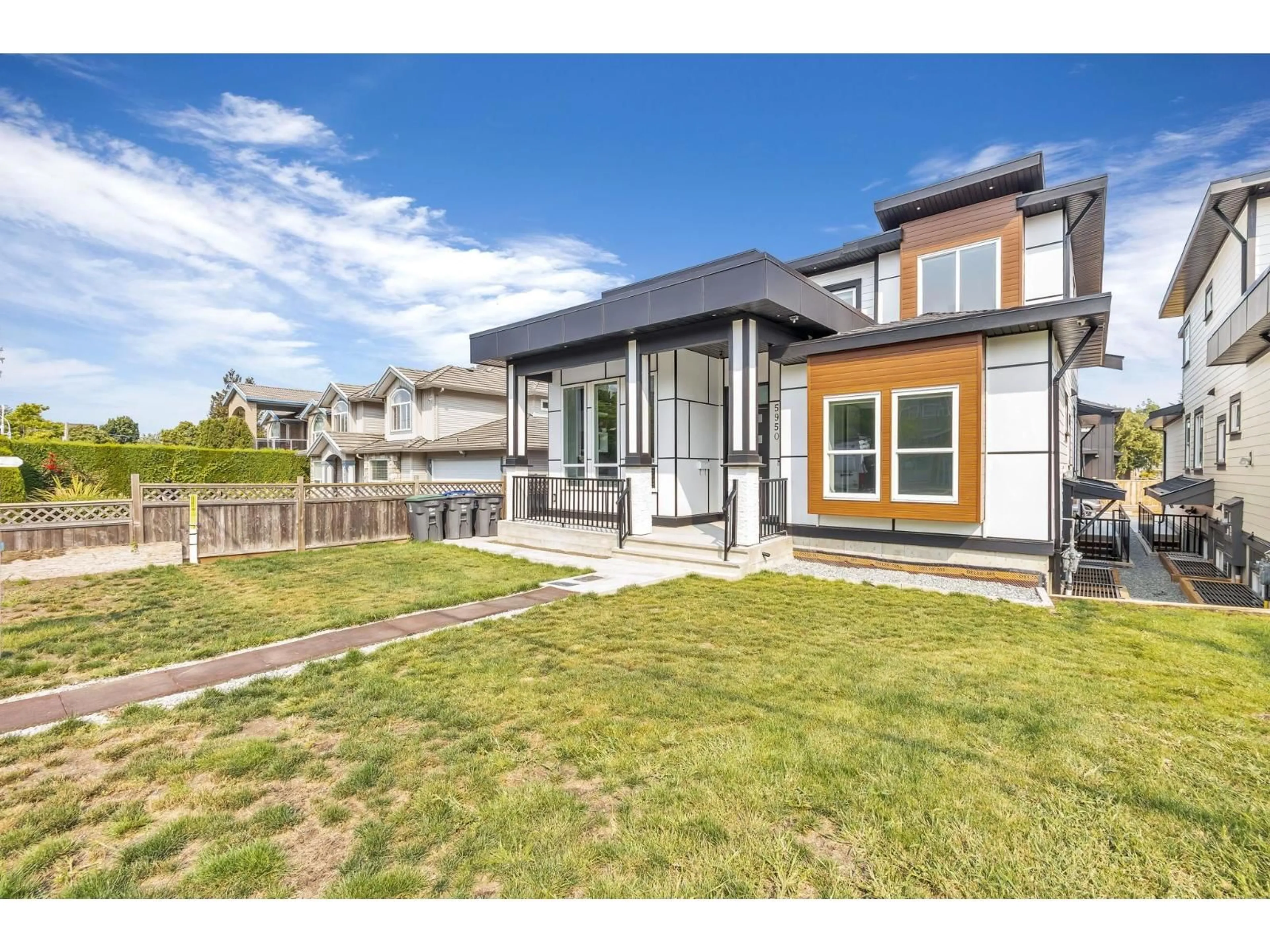 Home with vinyl exterior material, street for 5950 168 STREET, Surrey British Columbia V3S3X6