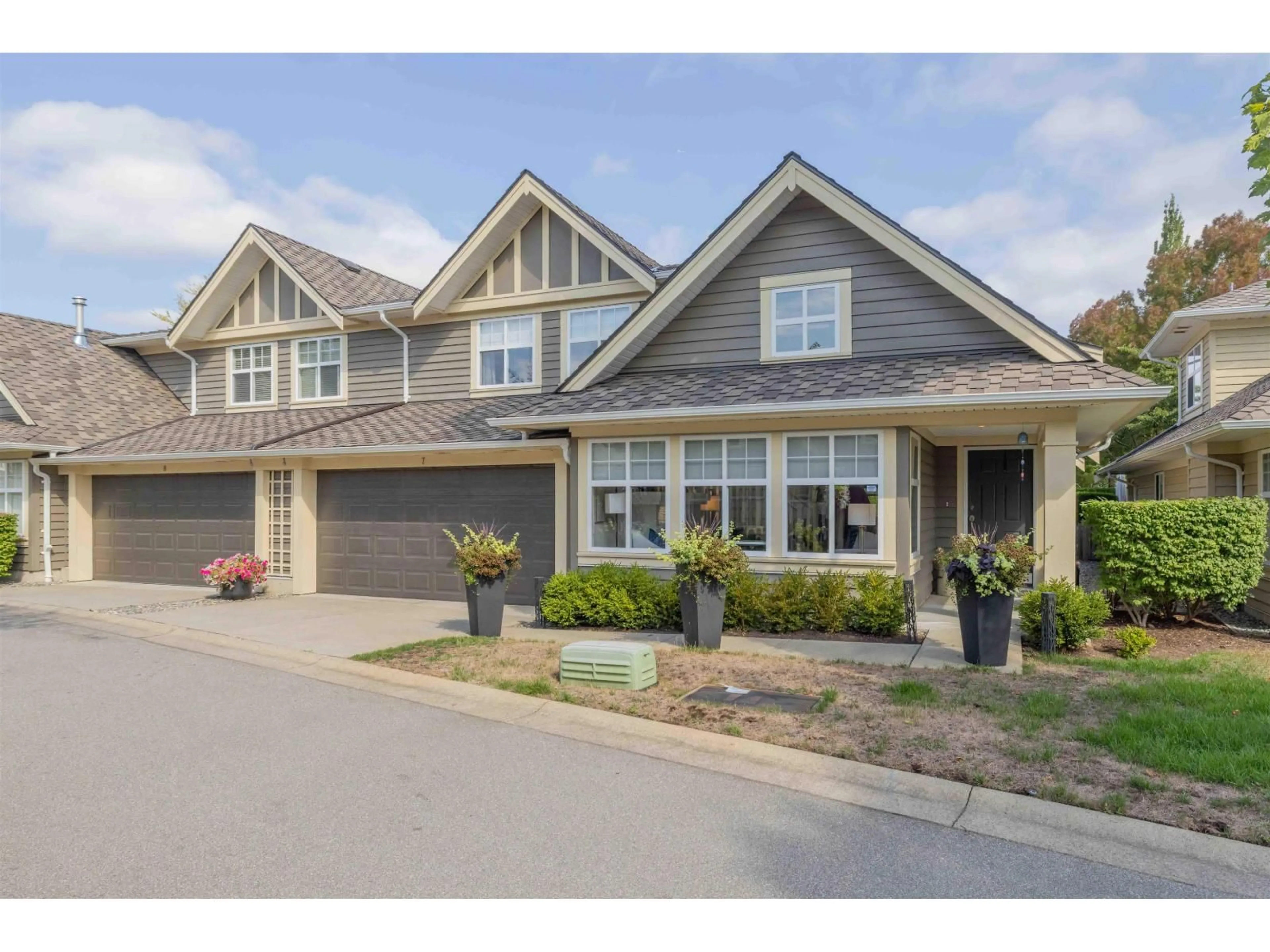 Home with vinyl exterior material, street for 7 - 15450 ROSEMARY HEIGHTS CRESCENT, Surrey British Columbia V3Z0K1