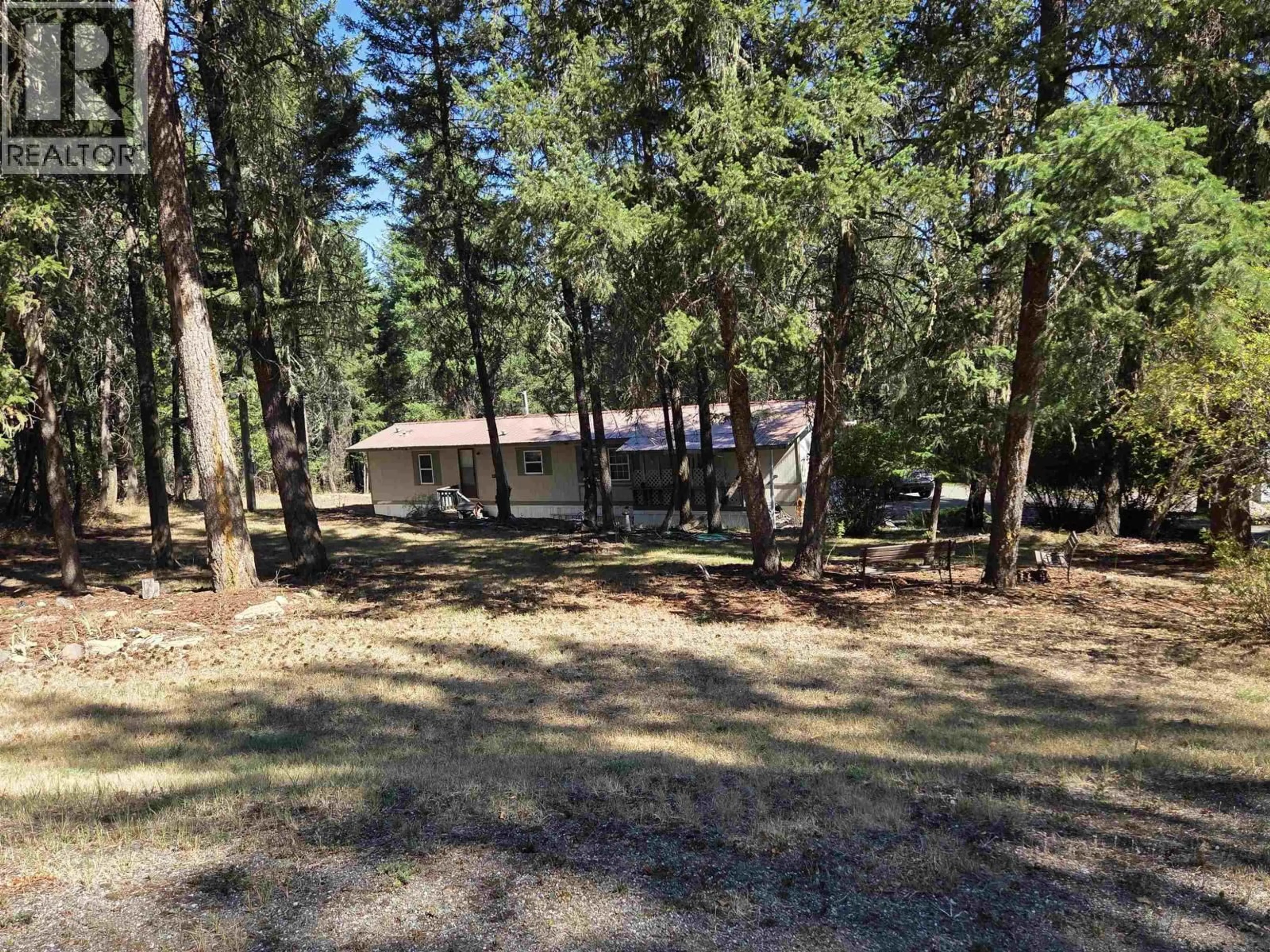 A pic from outside/outdoor area/front of a property/back of a property/a pic from drone, forest/trees view for 776 WINGER ROAD, Williams Lake British Columbia V2G5J9