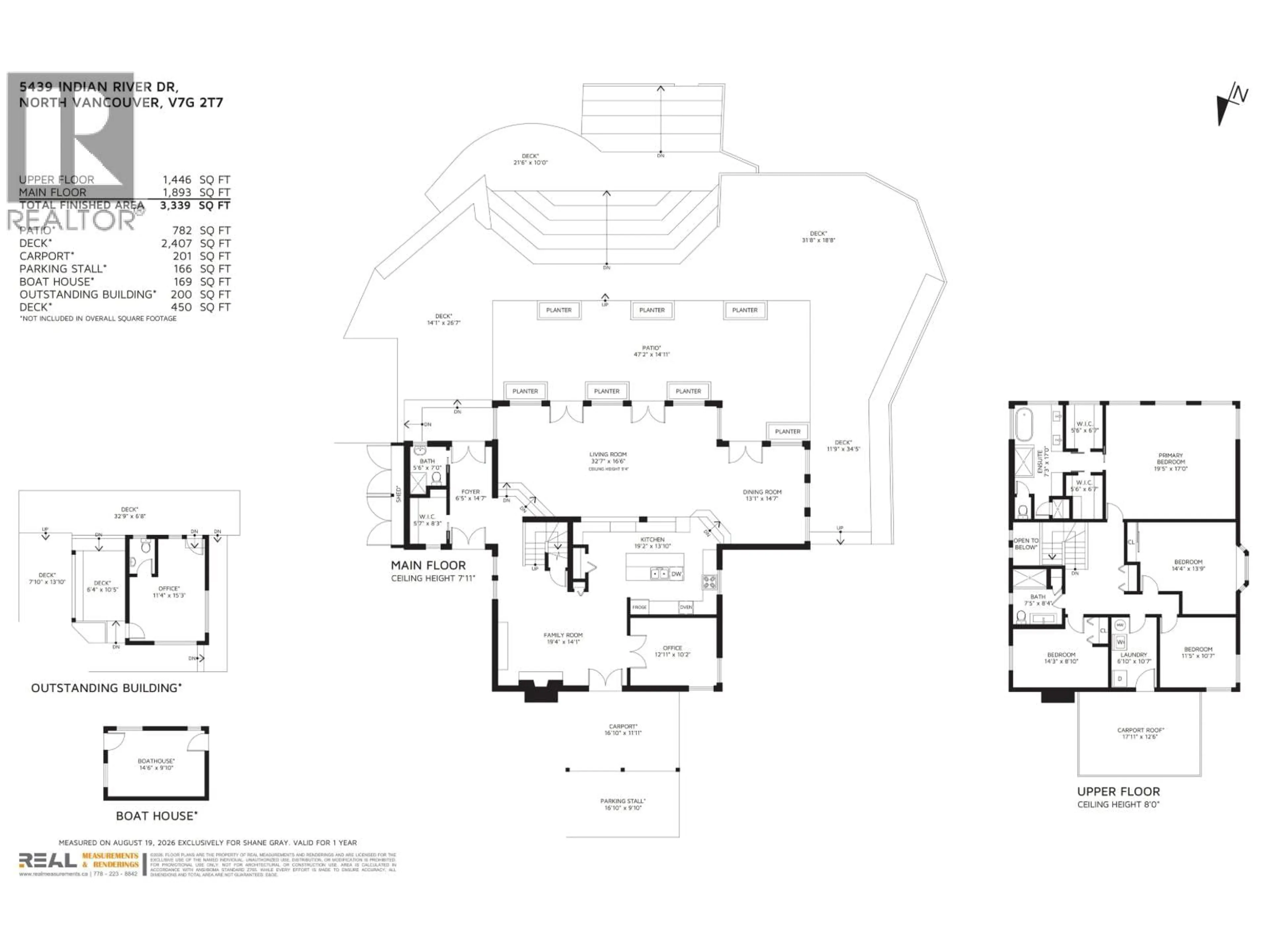 Floor plan for 5439 INDIAN RIVER DRIVE, North Vancouver British Columbia V7G2T7