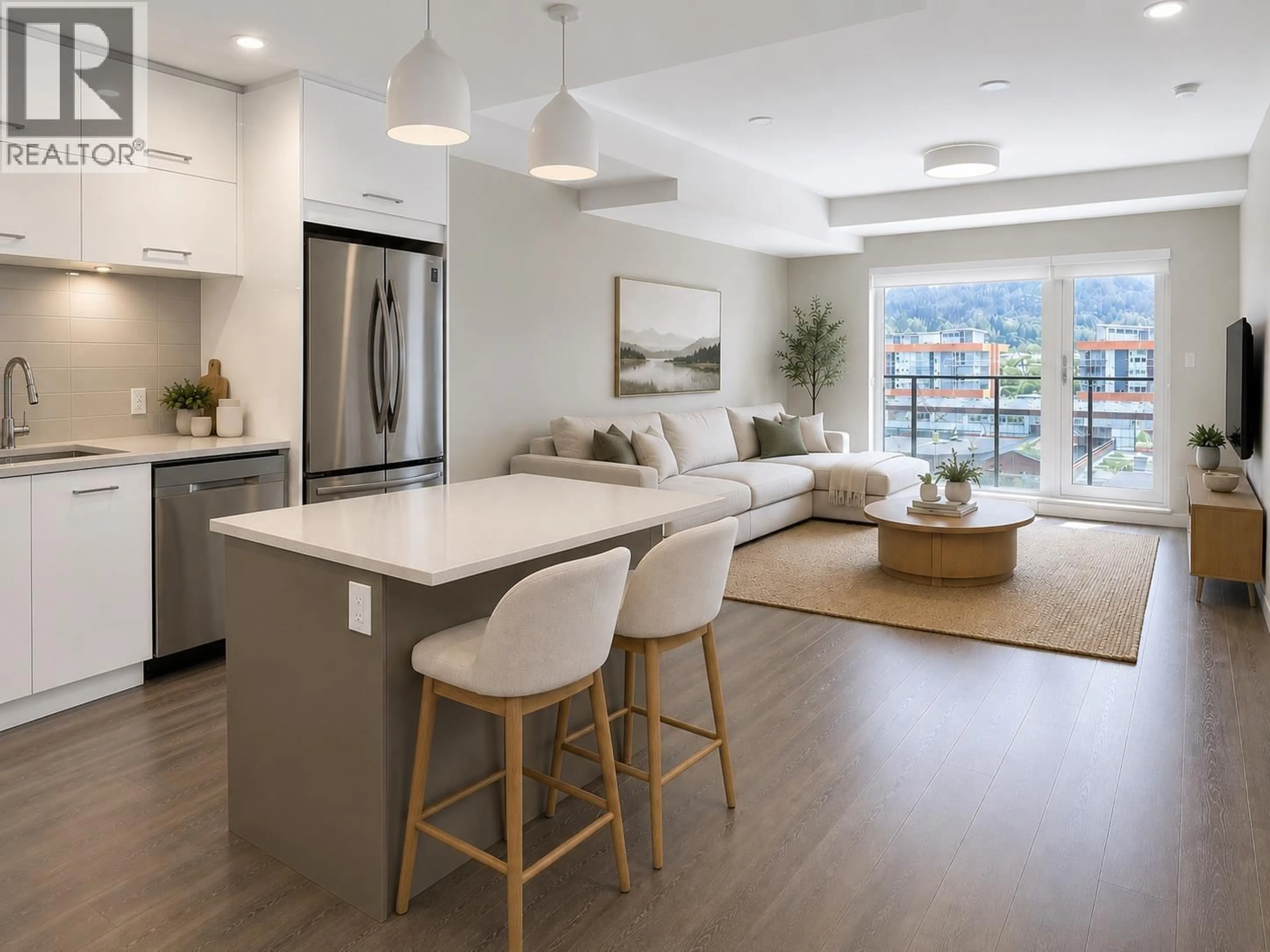 Open concept kitchen, unknown for 512 - 38033 SECOND AVENUE, Squamish British Columbia V8B0C4