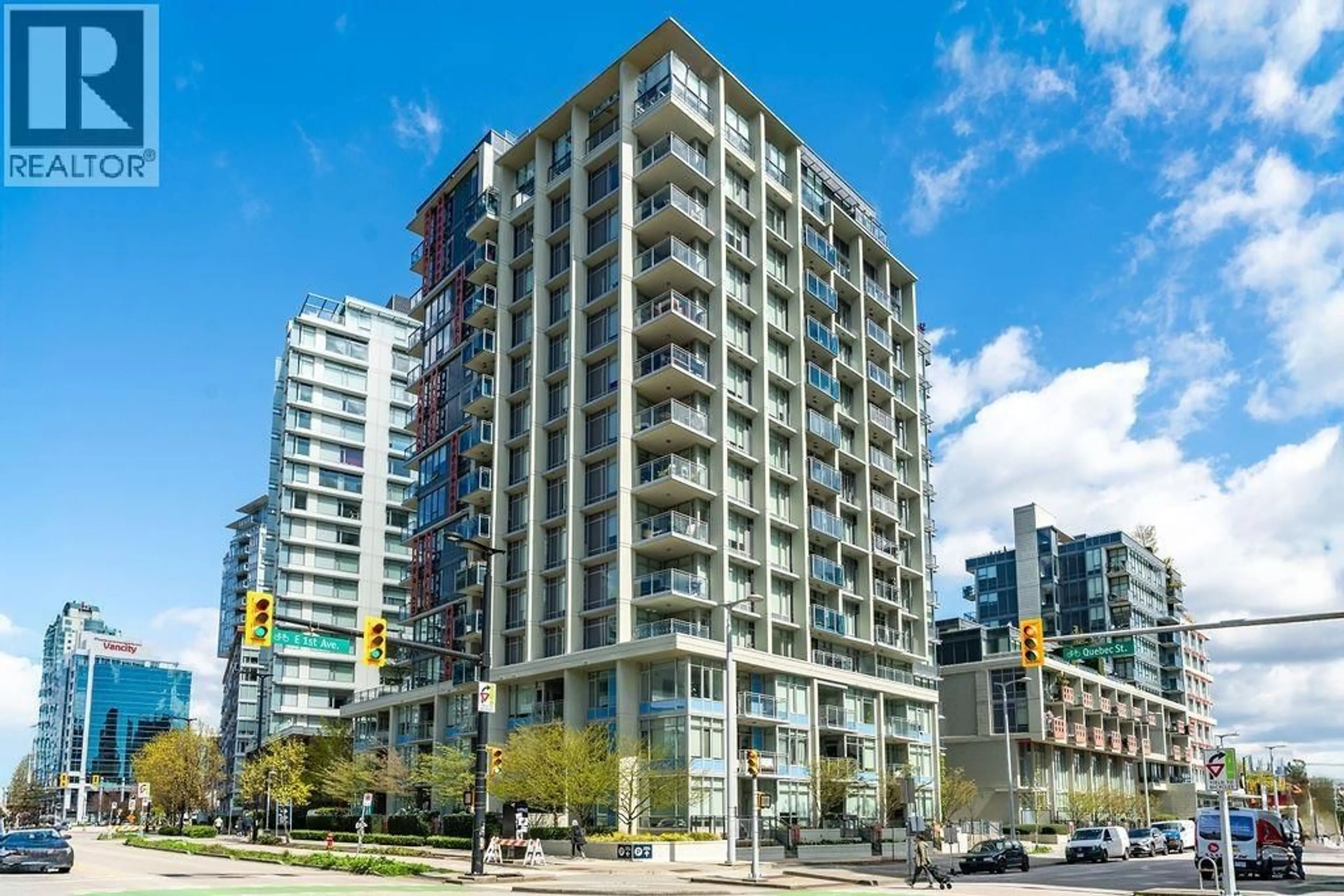 A pic from outside/outdoor area/front of a property/back of a property/a pic from drone, unknown for 1609 - 111 1ST AVENUE, Vancouver British Columbia V6A0E9
