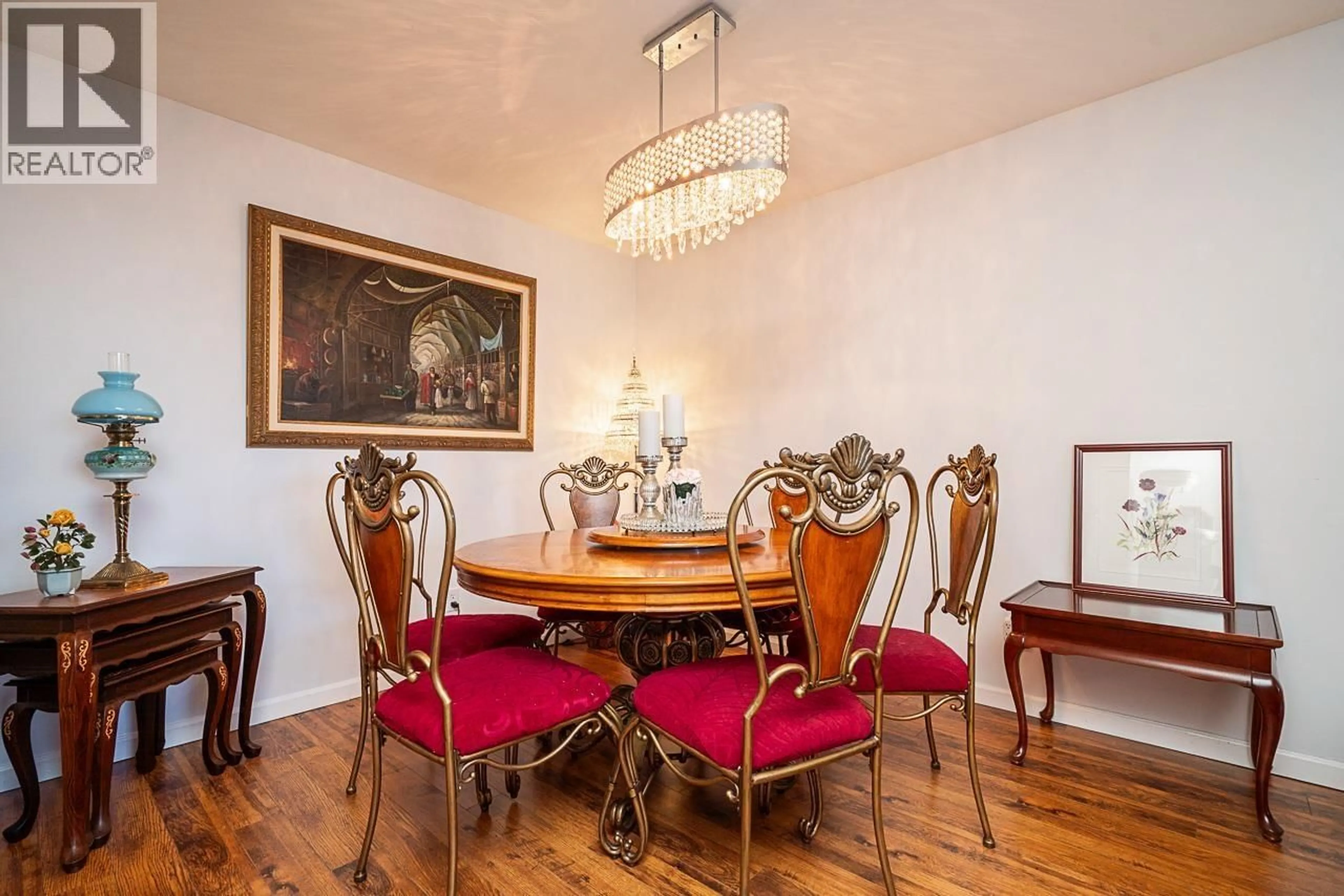 Dining room, wood/laminate floor for 207 - 8740 NO. 1 ROAD, Richmond British Columbia V7C4L5