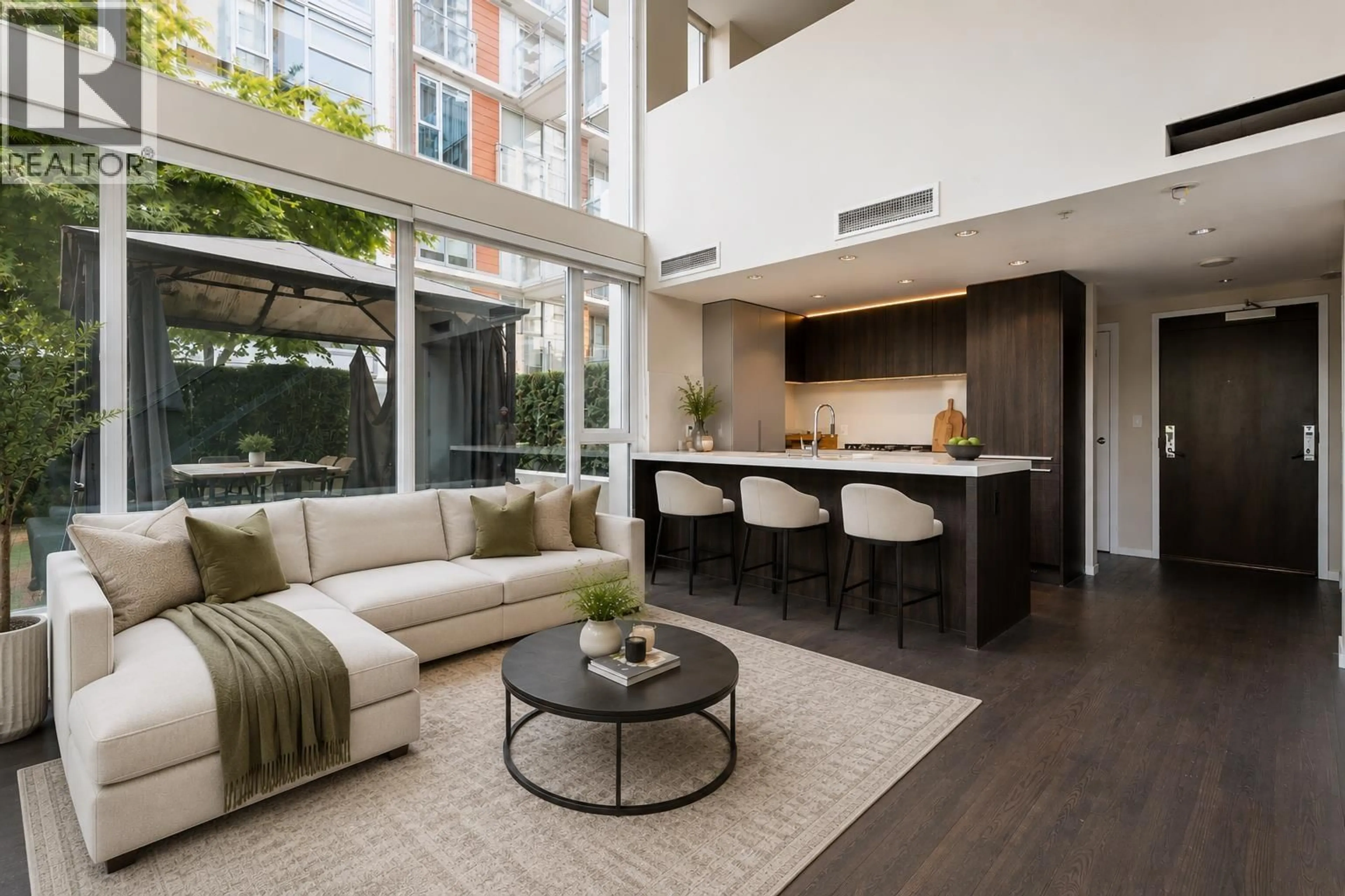 Living room with furniture, unknown for 307 - 1351 CONTINENTAL STREET, Vancouver British Columbia V6Z0C6