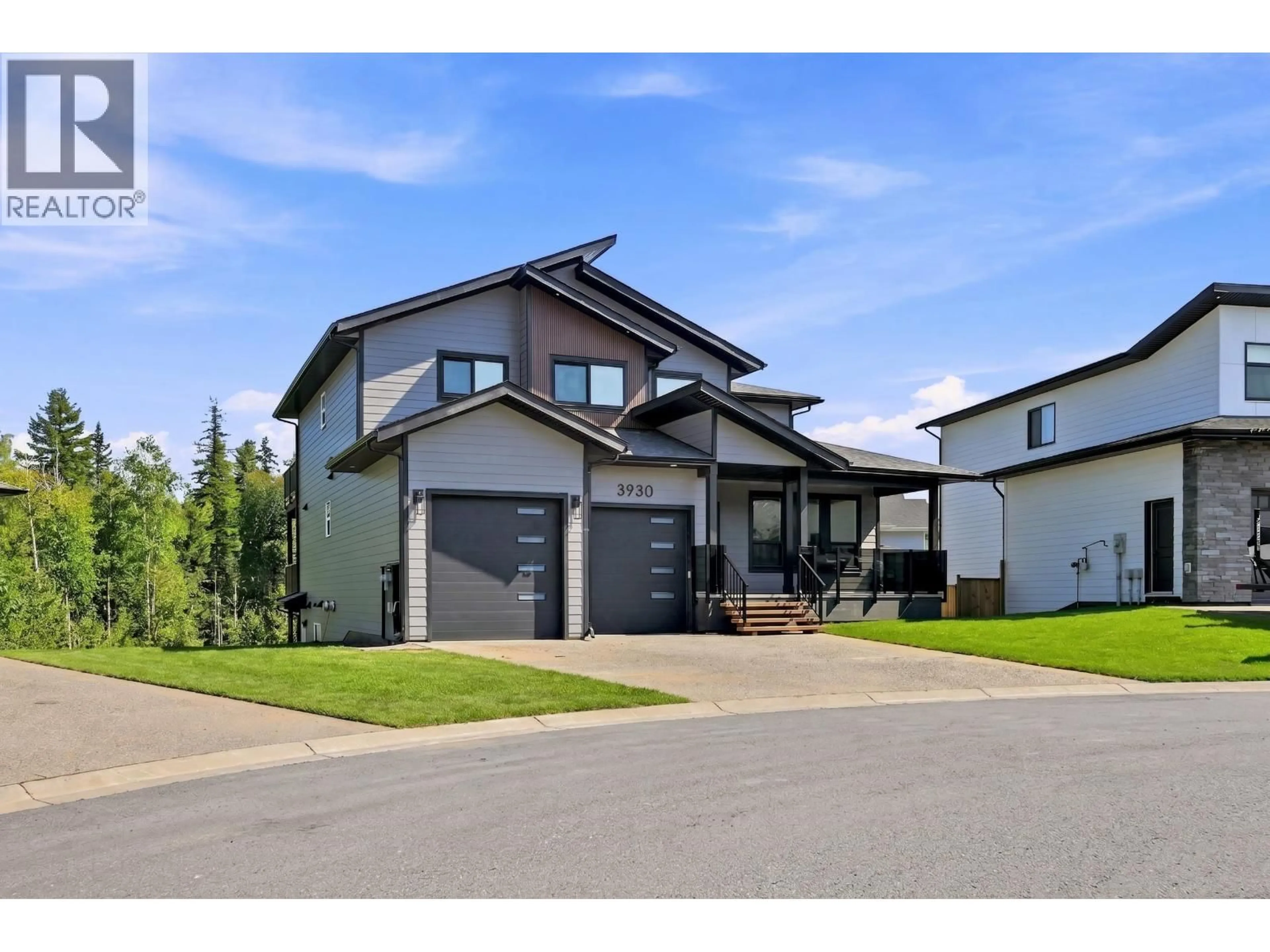 Home with brick exterior material, street for 3930 ESTABROOK COURT, Prince George British Columbia V2N0G3