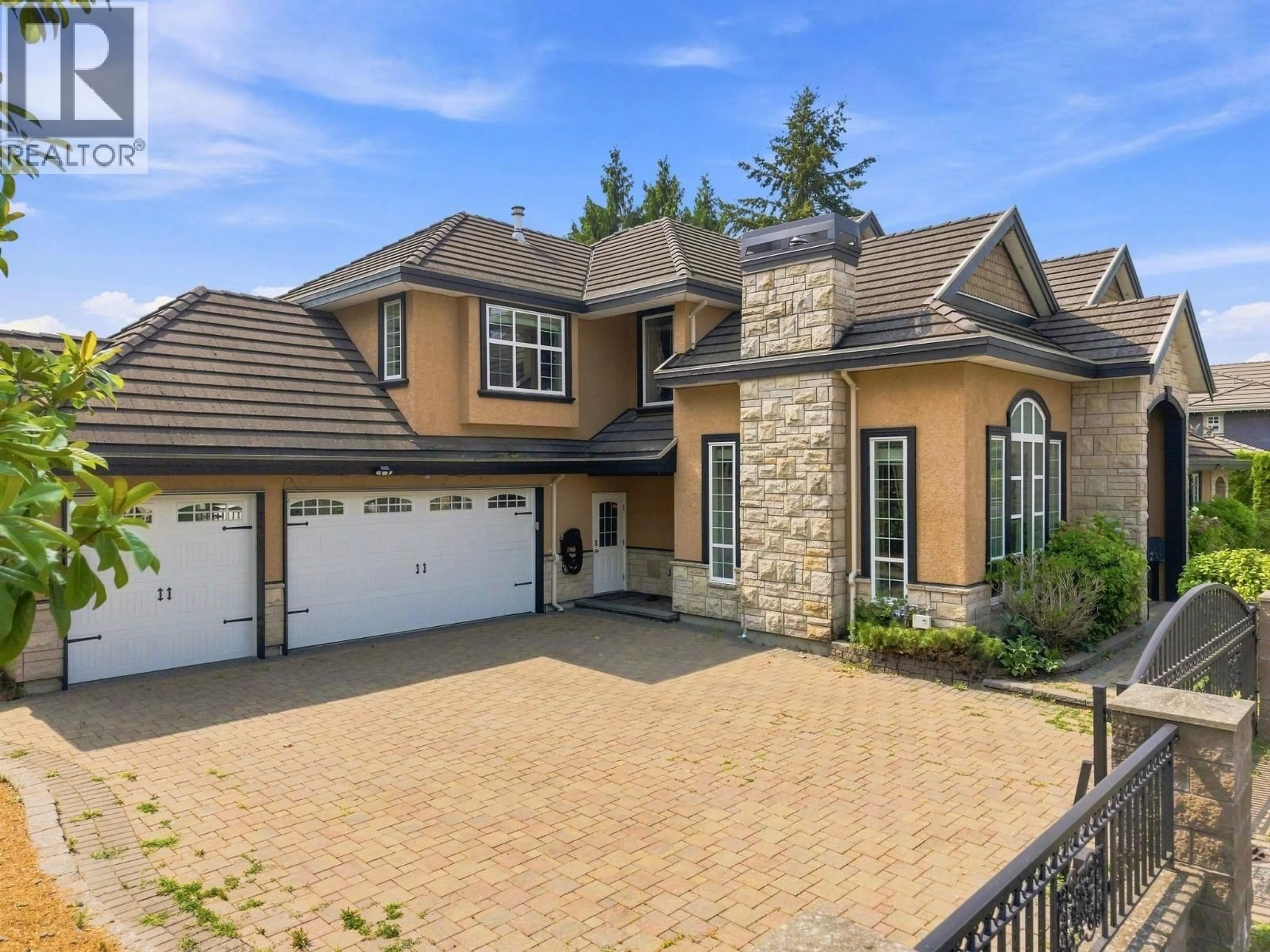 Home with brick exterior material, street for 8328 BOWCOCK ROAD, Richmond British Columbia V6Y1C2