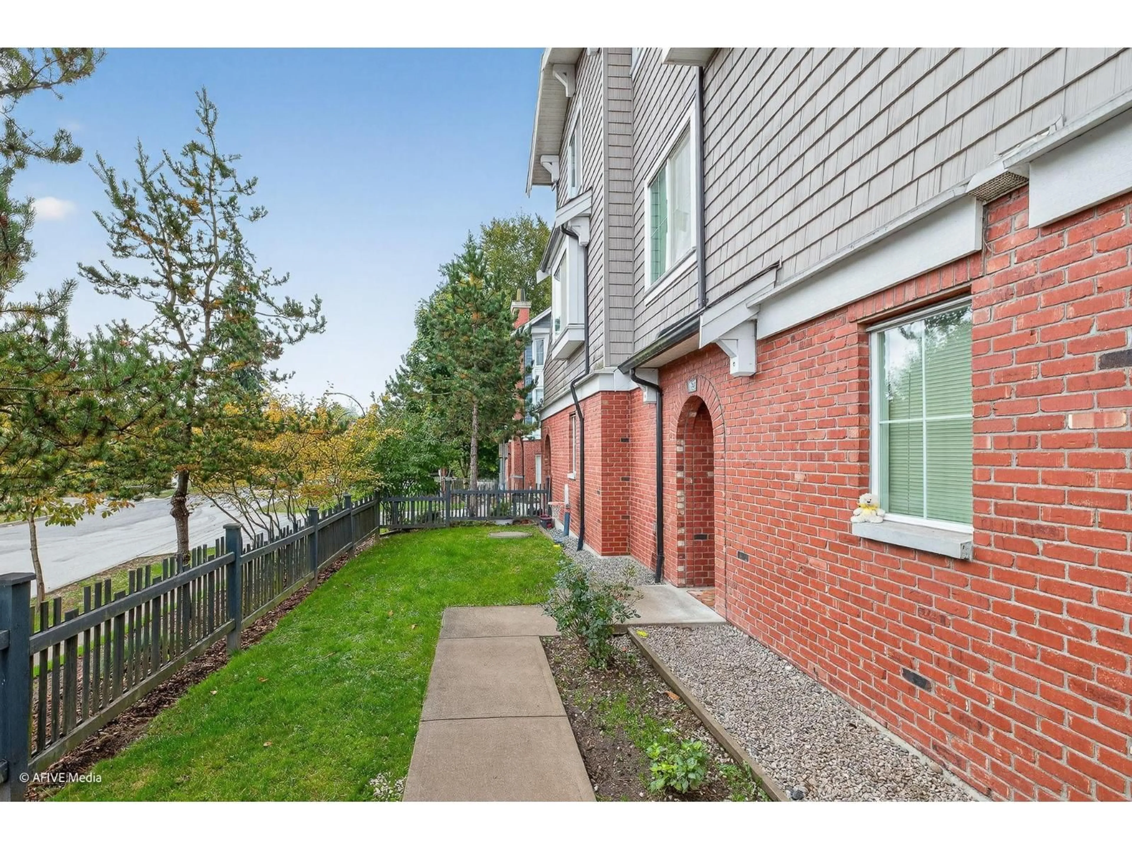 Home with brick exterior material, street for 163 - 14833 61 AVENUE, Surrey British Columbia V3S6T6