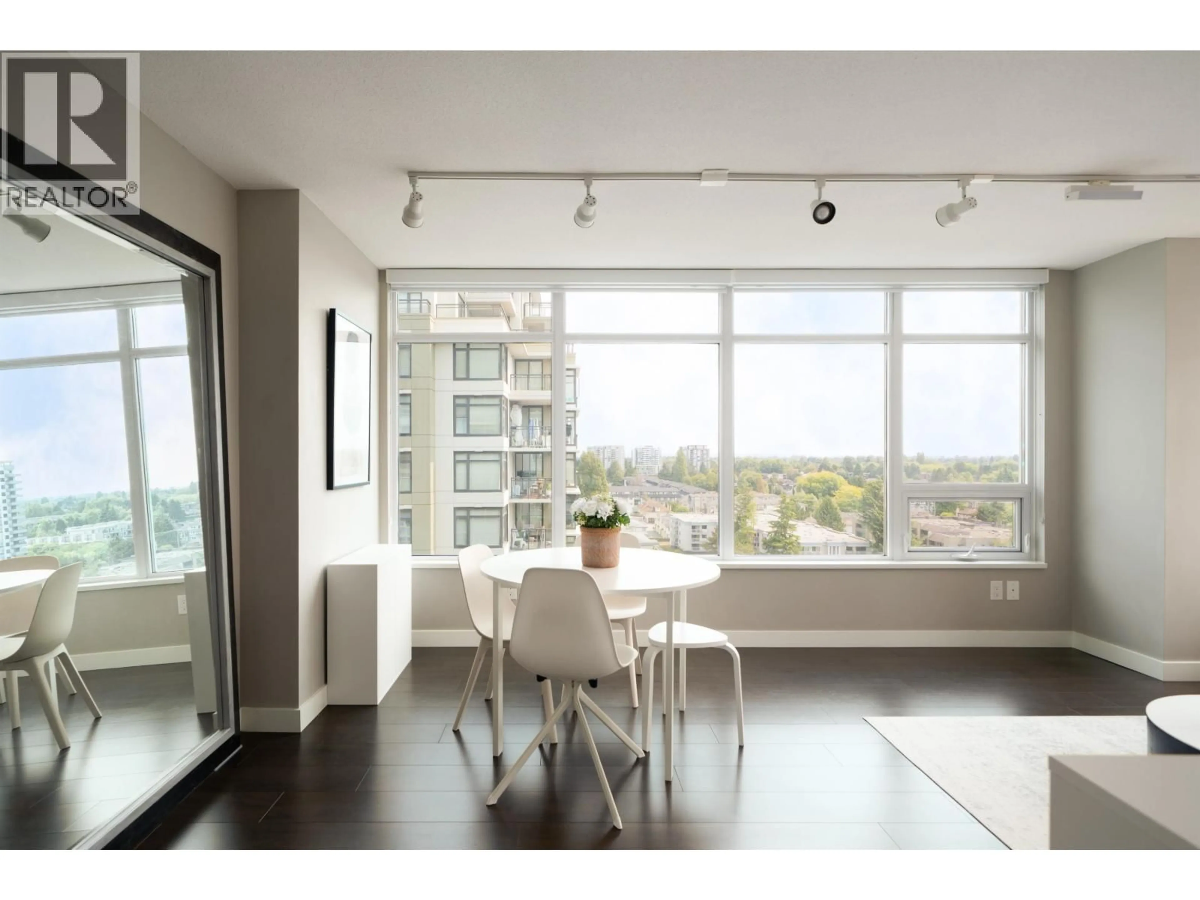 Dining room, wood/laminate floor for 1202 - 6288 NO. 3 ROAD, Richmond British Columbia V6Y0J4