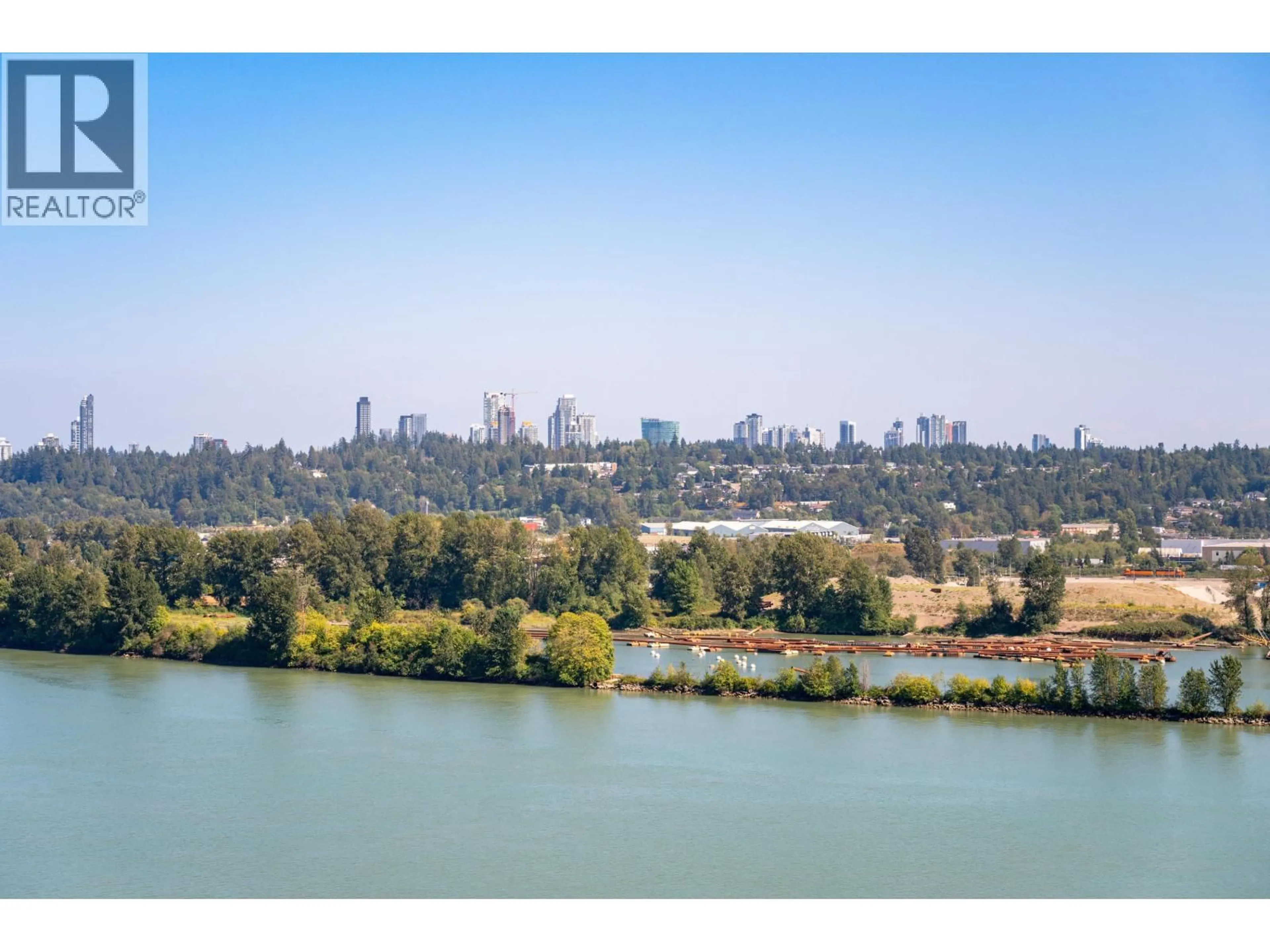 A pic from outside/outdoor area/front of a property/back of a property/a pic from drone, water/lake/river/ocean view for 1709 - 988 QUAYSIDE DRIVE, New Westminster British Columbia V3M0L5
