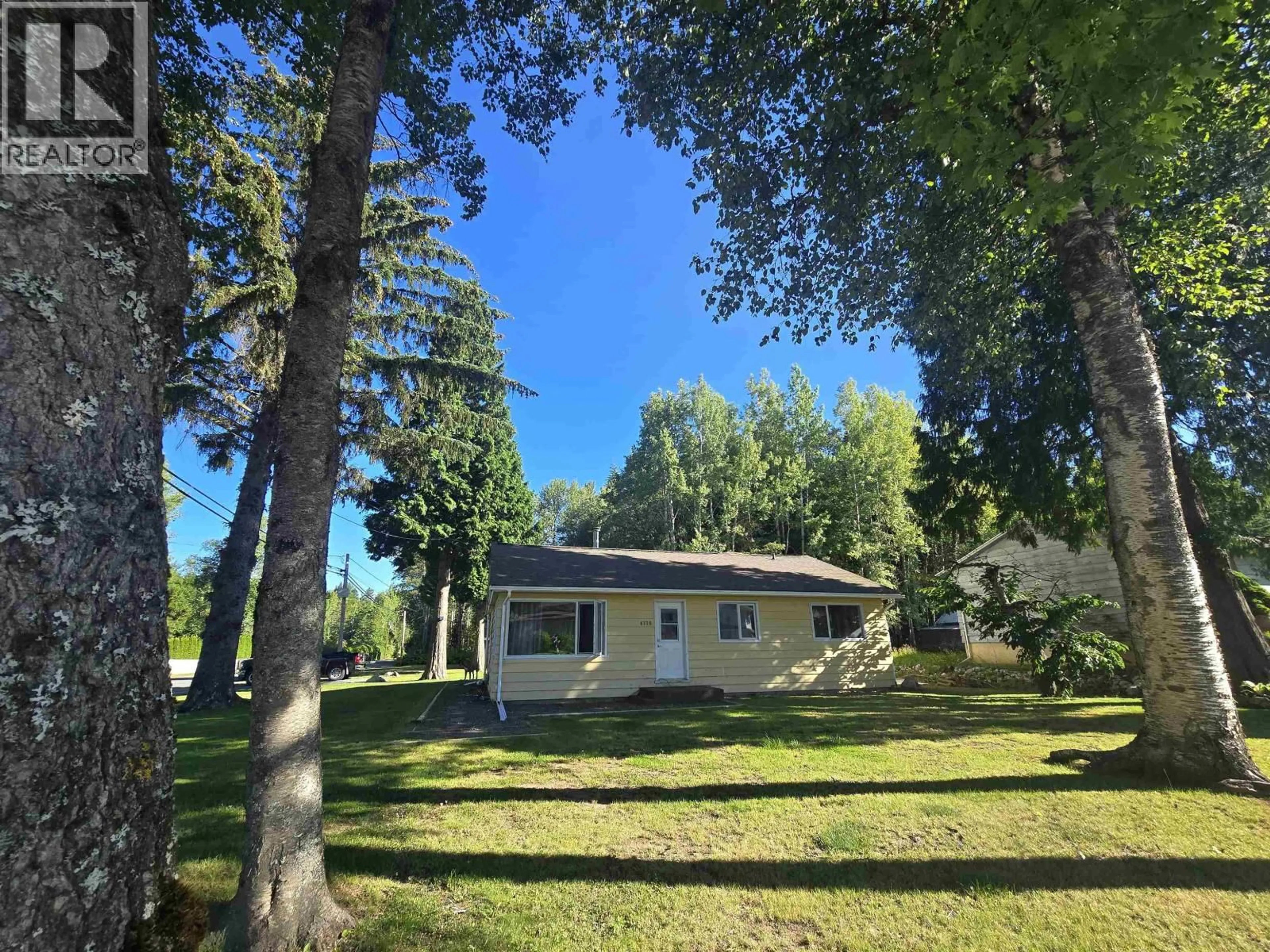 A pic from outside/outdoor area/front of a property/back of a property/a pic from drone, unknown for 4736 HALLIWELL AVENUE, Terrace British Columbia V8G2J3