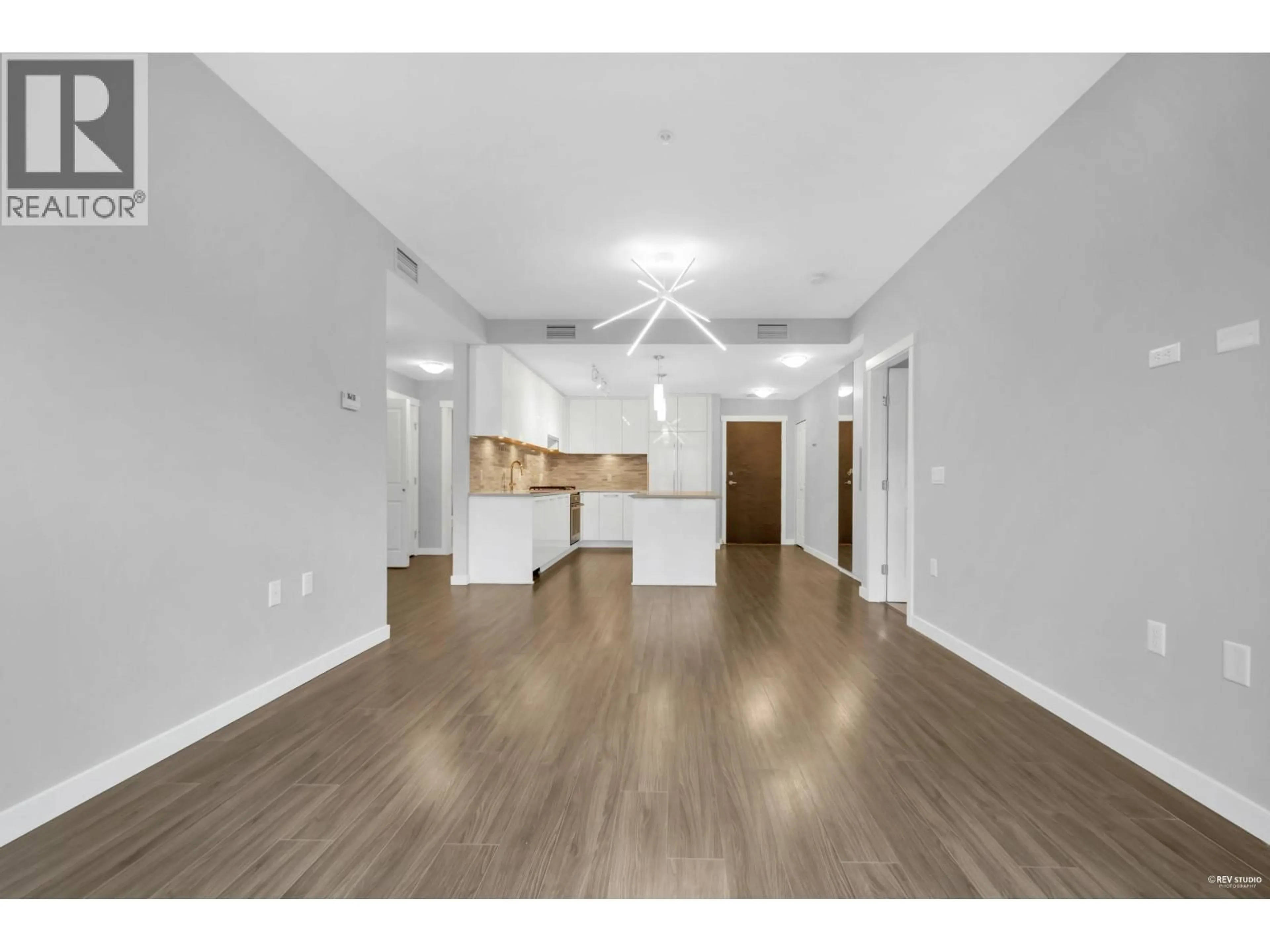 Open concept kitchen, wood/laminate floor for 225 - 9551 ALEXANDRA ROAD, Richmond British Columbia V6X0S6