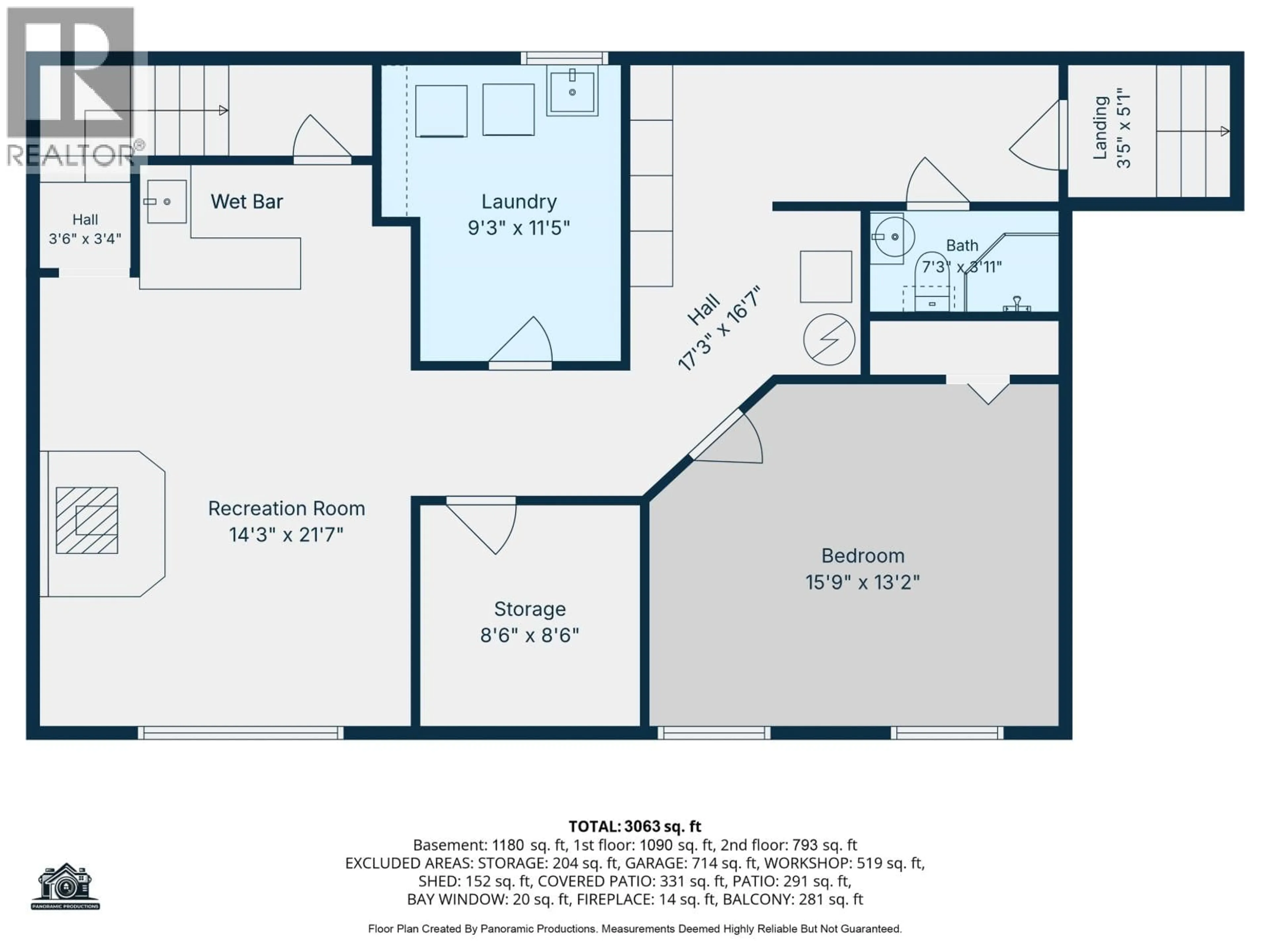 Floor plan for 1140 AGNEW STREET, Williams Lake British Columbia V2G2N3