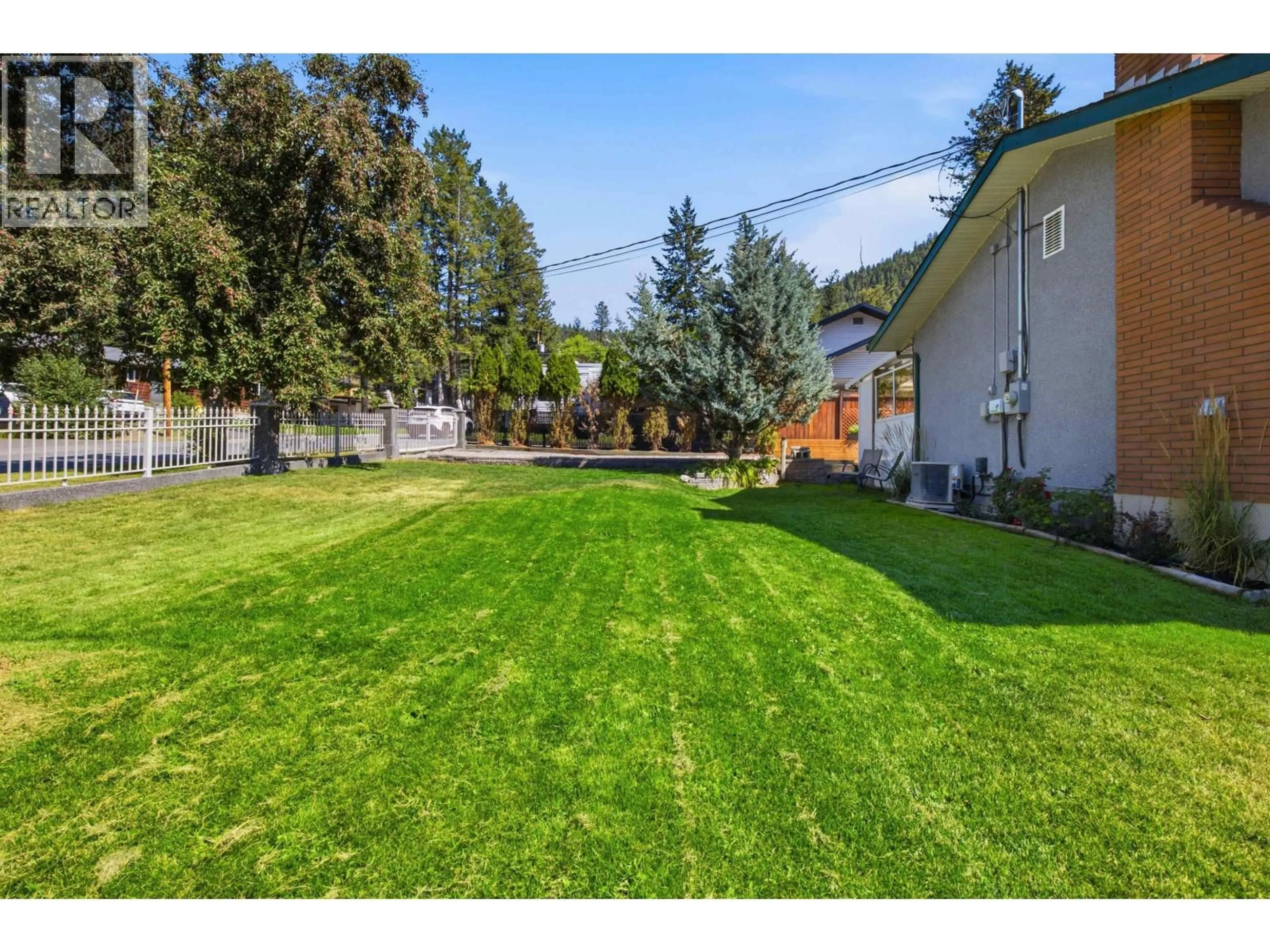 A pic from outside/outdoor area/front of a property/back of a property/a pic from drone, street for 1140 AGNEW STREET, Williams Lake British Columbia V2G2N3