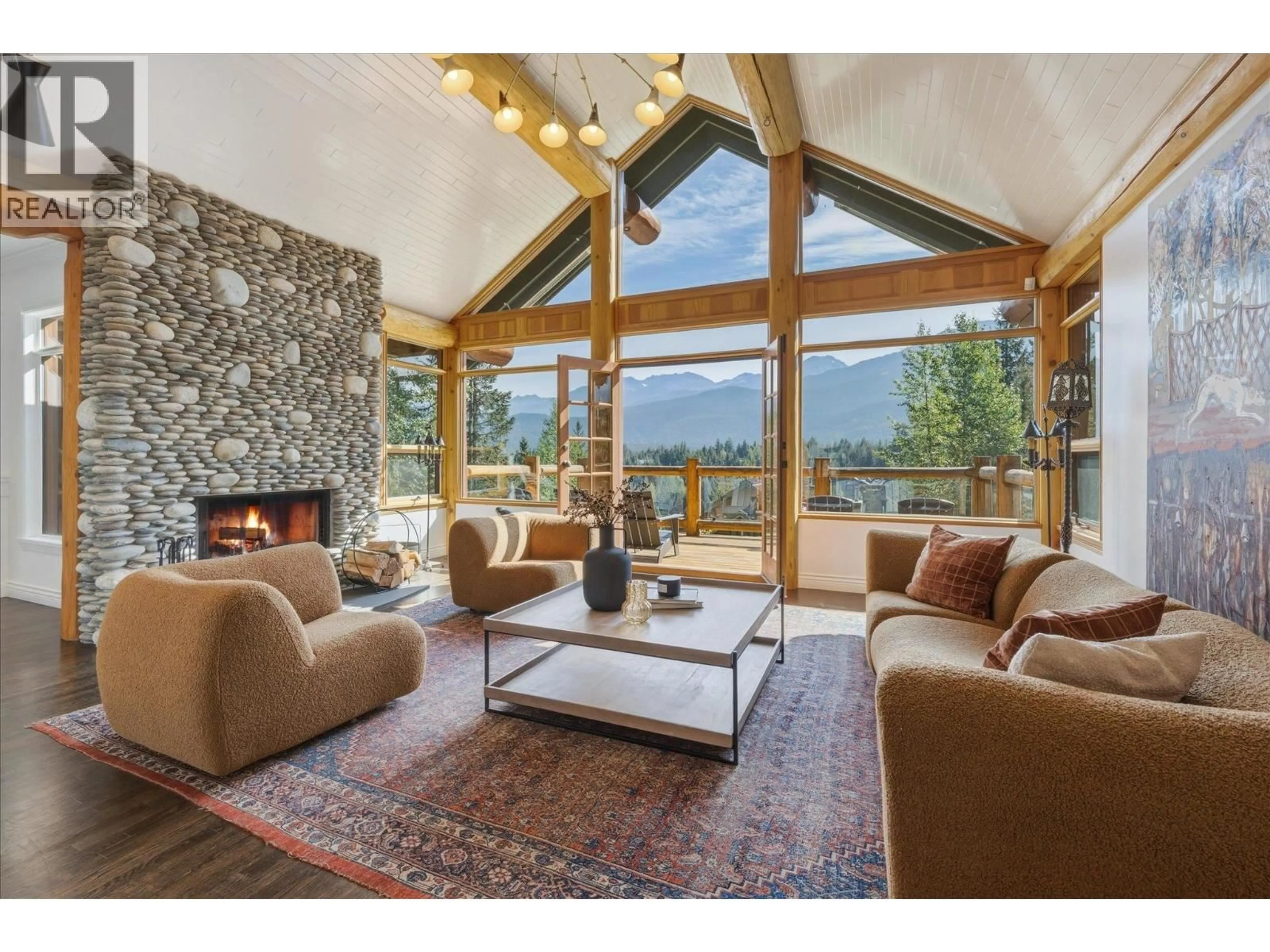 Living room with furniture, unknown for 3426 BLUEBERRY DRIVE, Whistler British Columbia V8E0B9