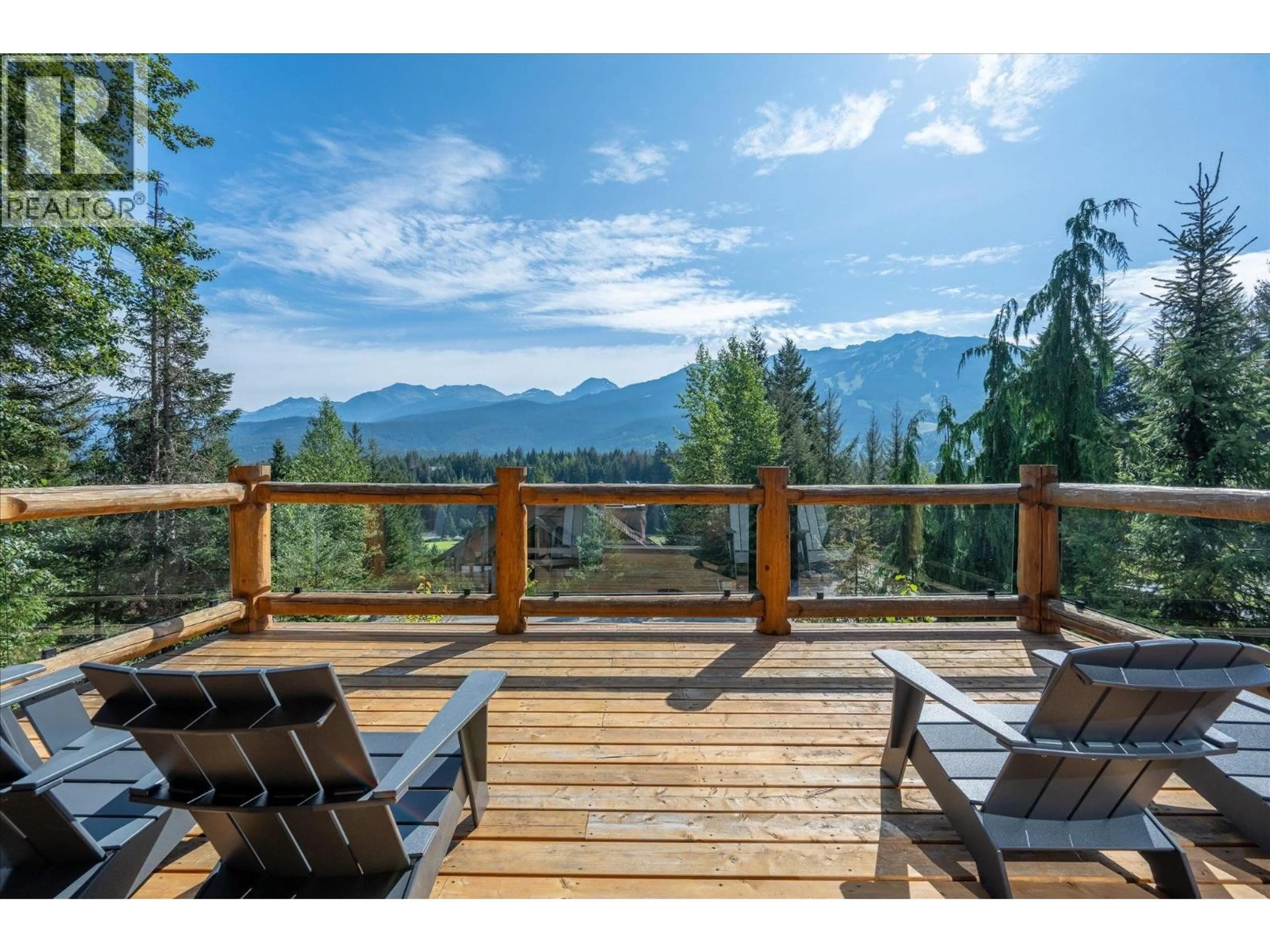 Patio, mountain view for 3426 BLUEBERRY DRIVE, Whistler British Columbia V8E0B9