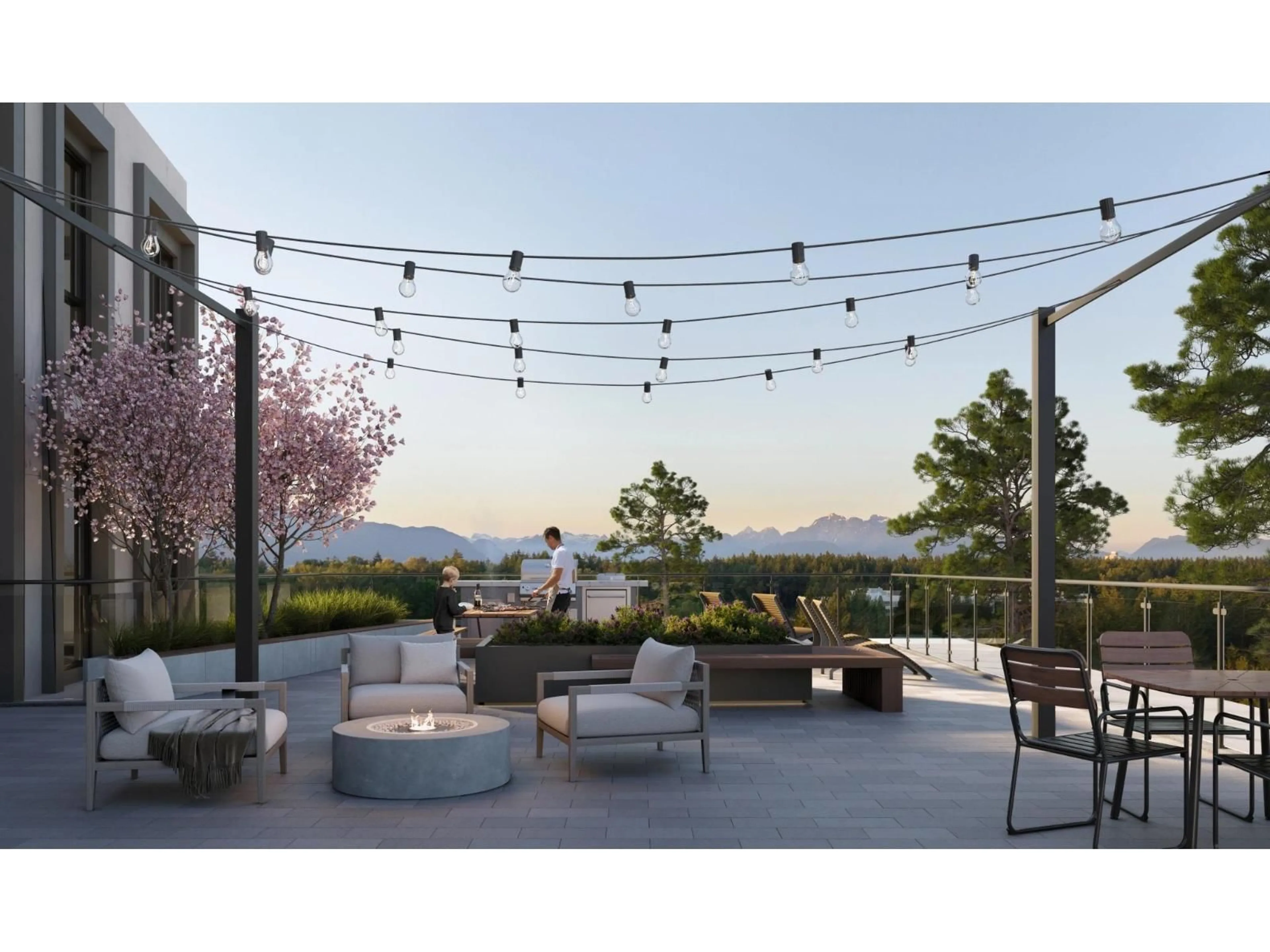 Patio, mountain view for B205 - 20117 84 AVENUE, Langley British Columbia V2Y2B8