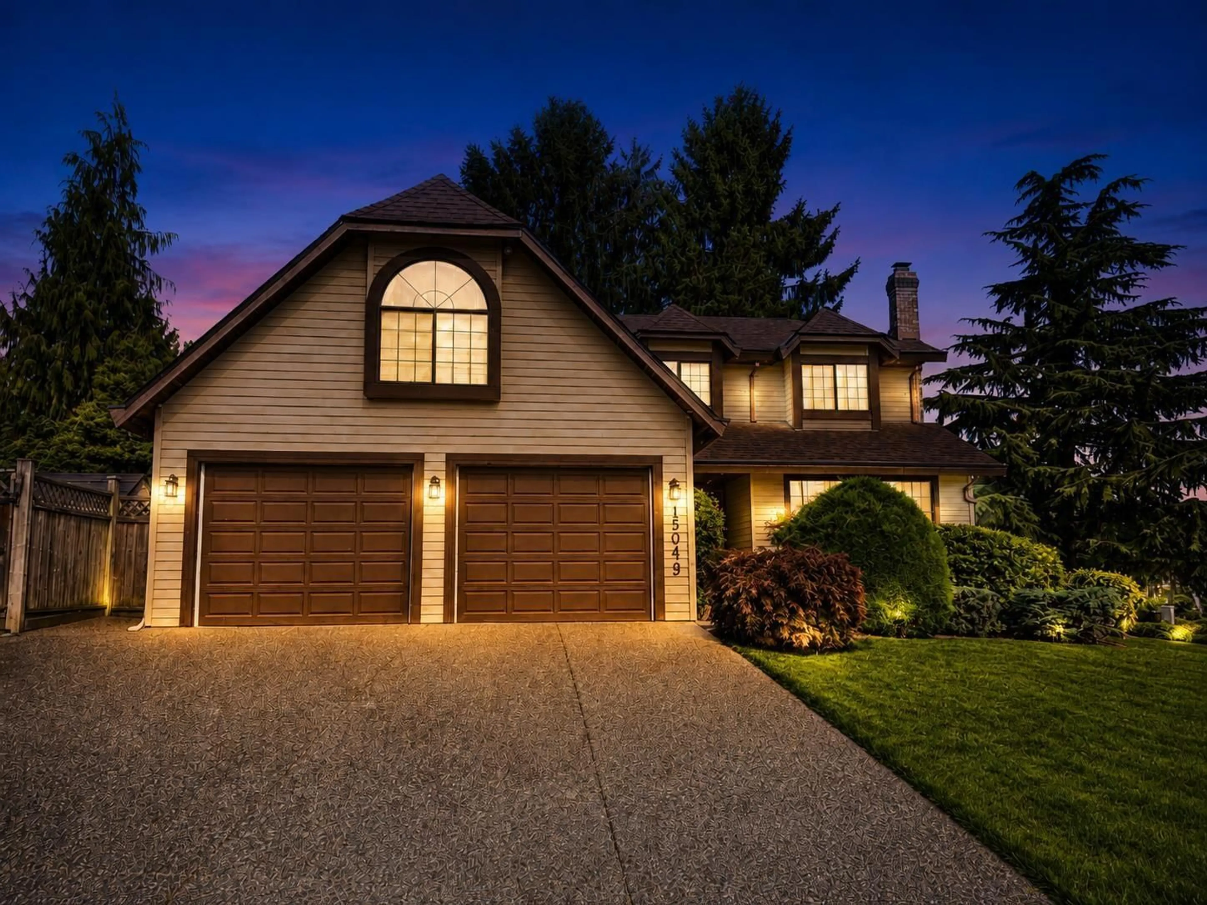 Home with vinyl exterior material, street for 15049 75 AVENUE, Surrey British Columbia V3S6P2